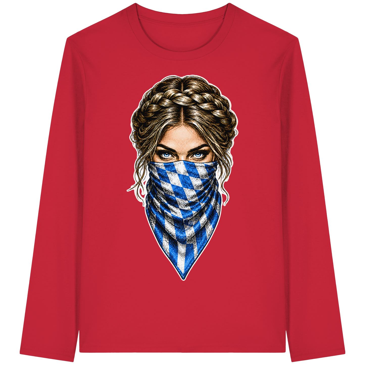 Bayerische Banditin - Organic Longsleeve T-Shirt