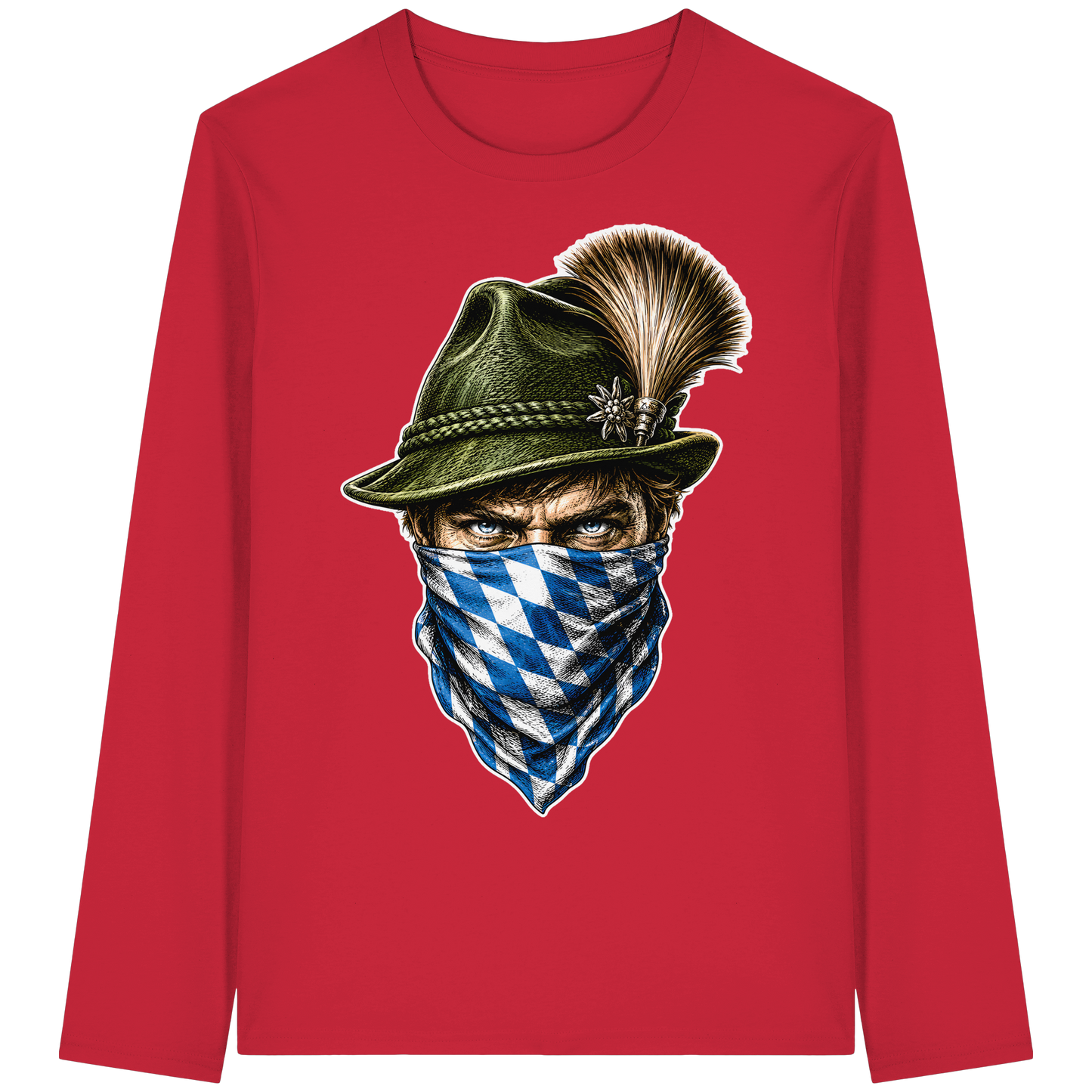 Bayerischer Bandit - Organic Longsleeve T-Shirt