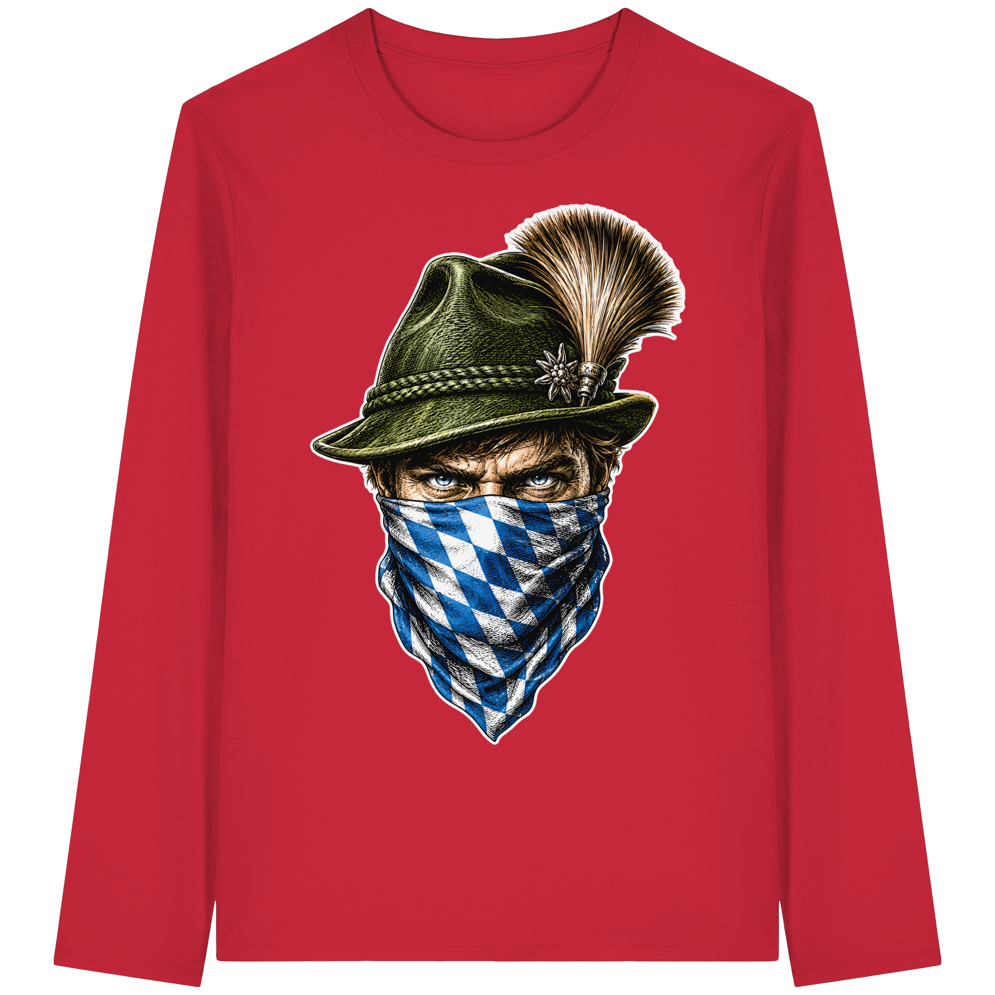 Bayerischer Bandit - Organic Longsleeve T-Shirt