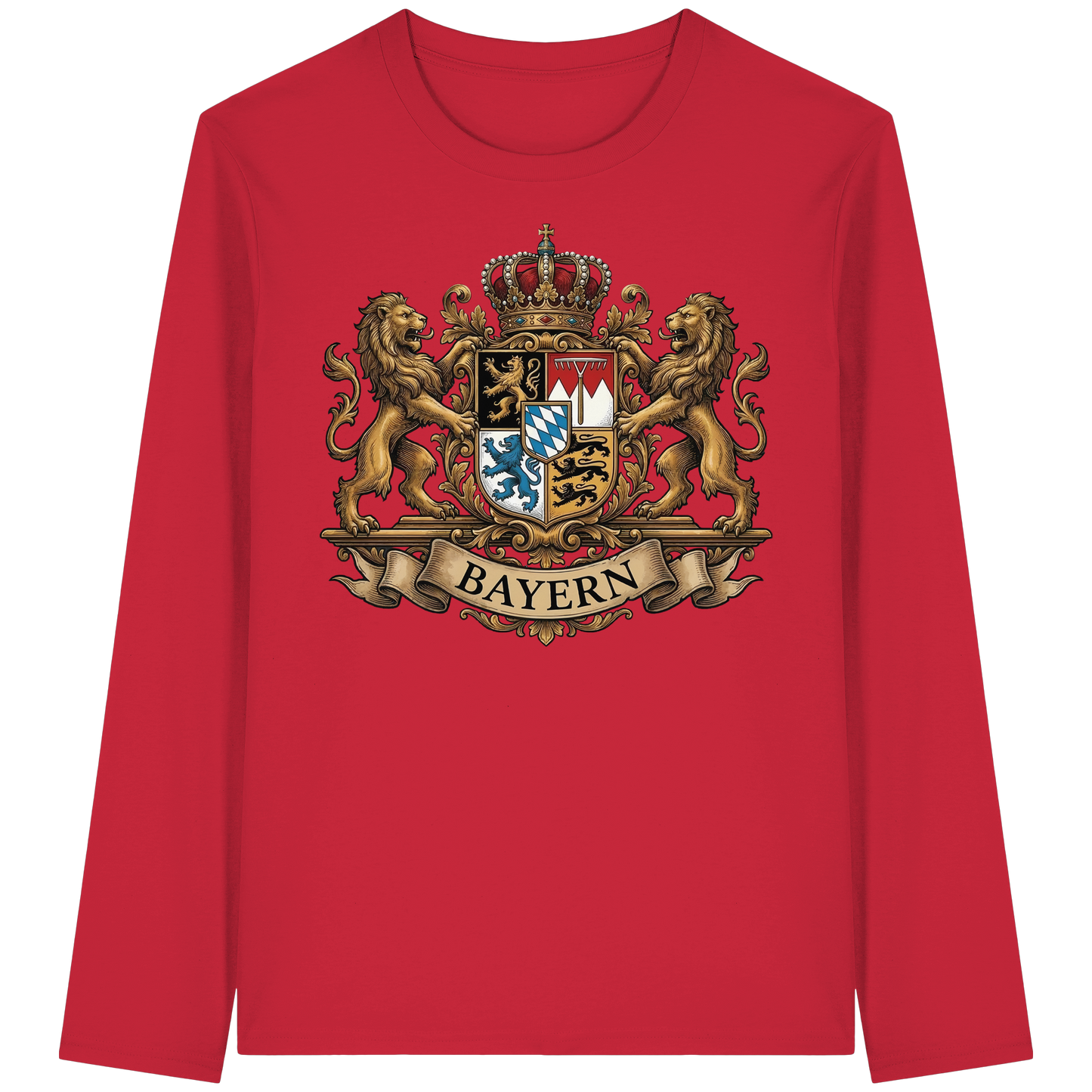 BAYERN - Organic Longsleeve T-Shirt - BayrischerHumor