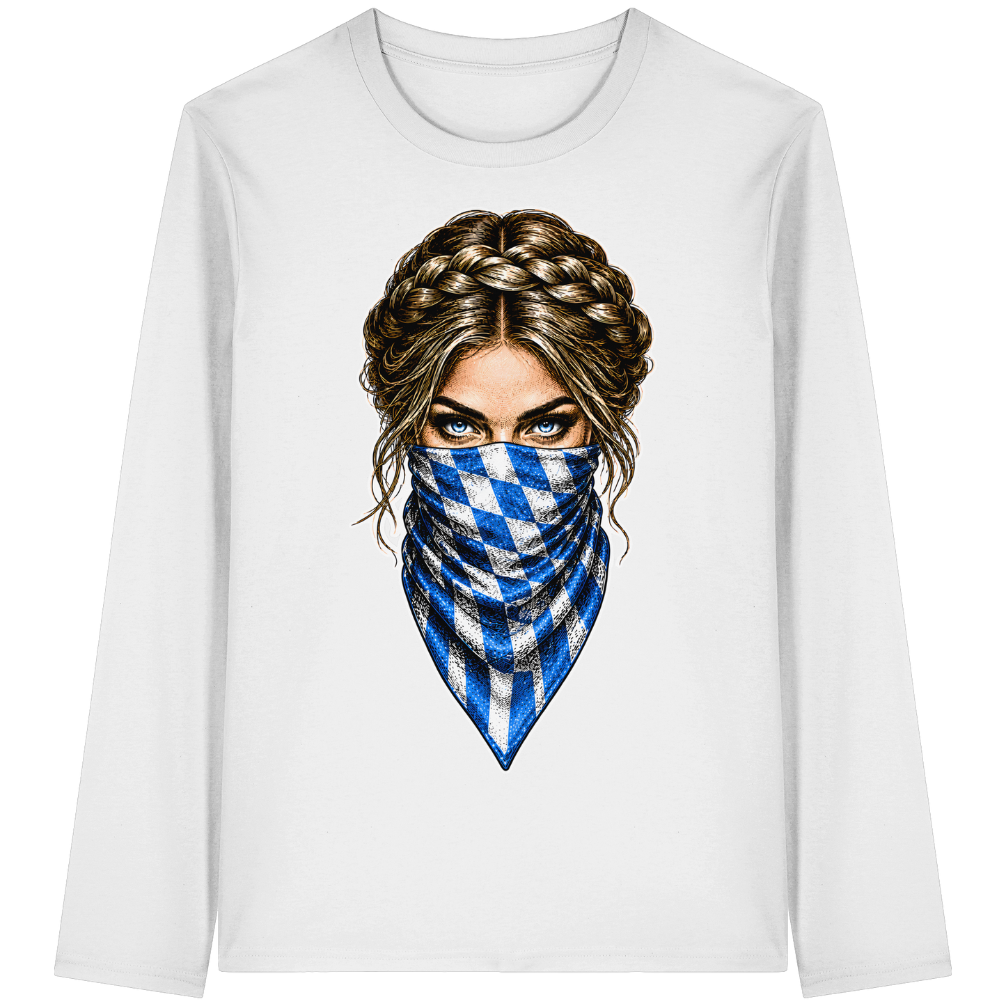 Bayerische Banditin - Organic Longsleeve T-Shirt