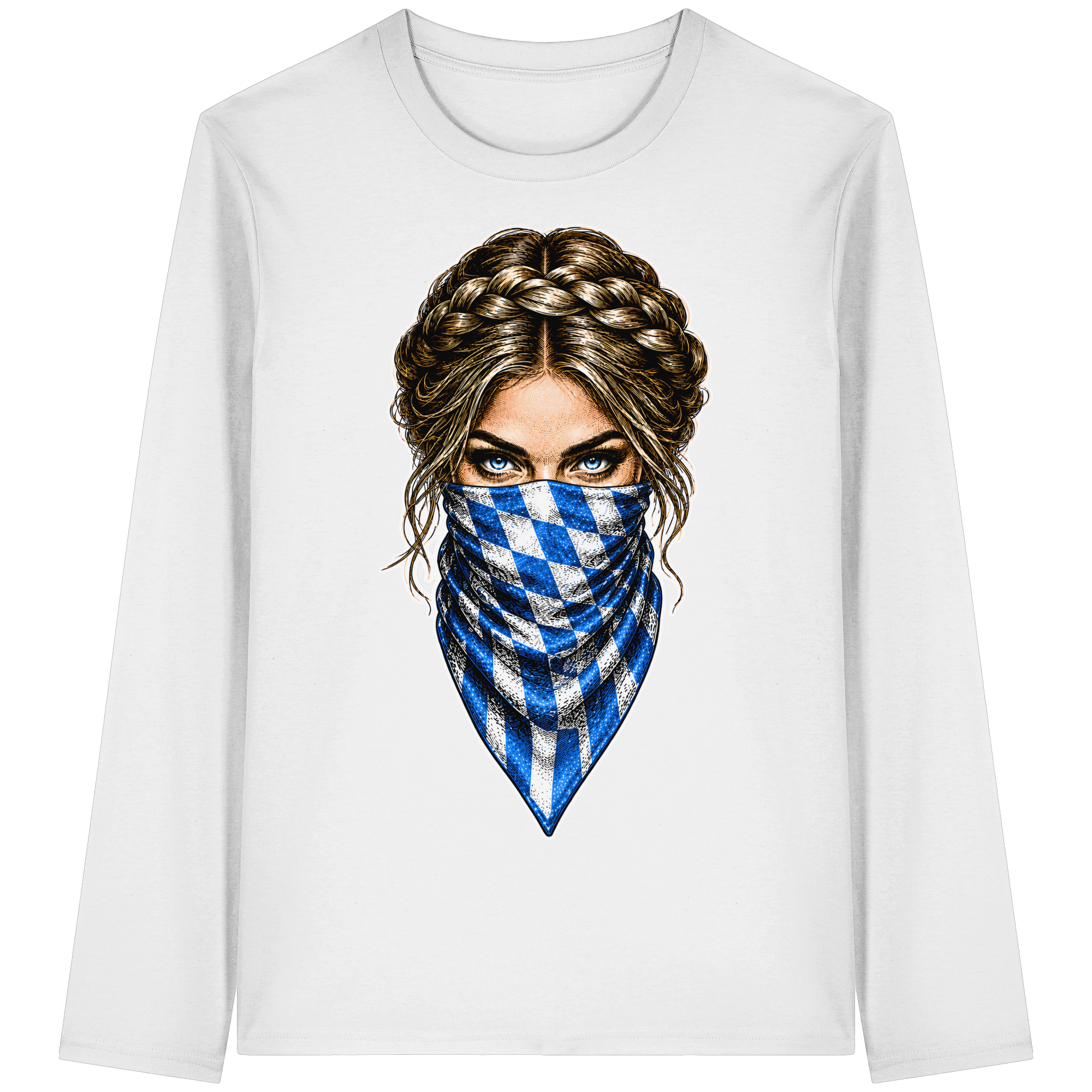 Bayerische Banditin - Organic Longsleeve T-Shirt
