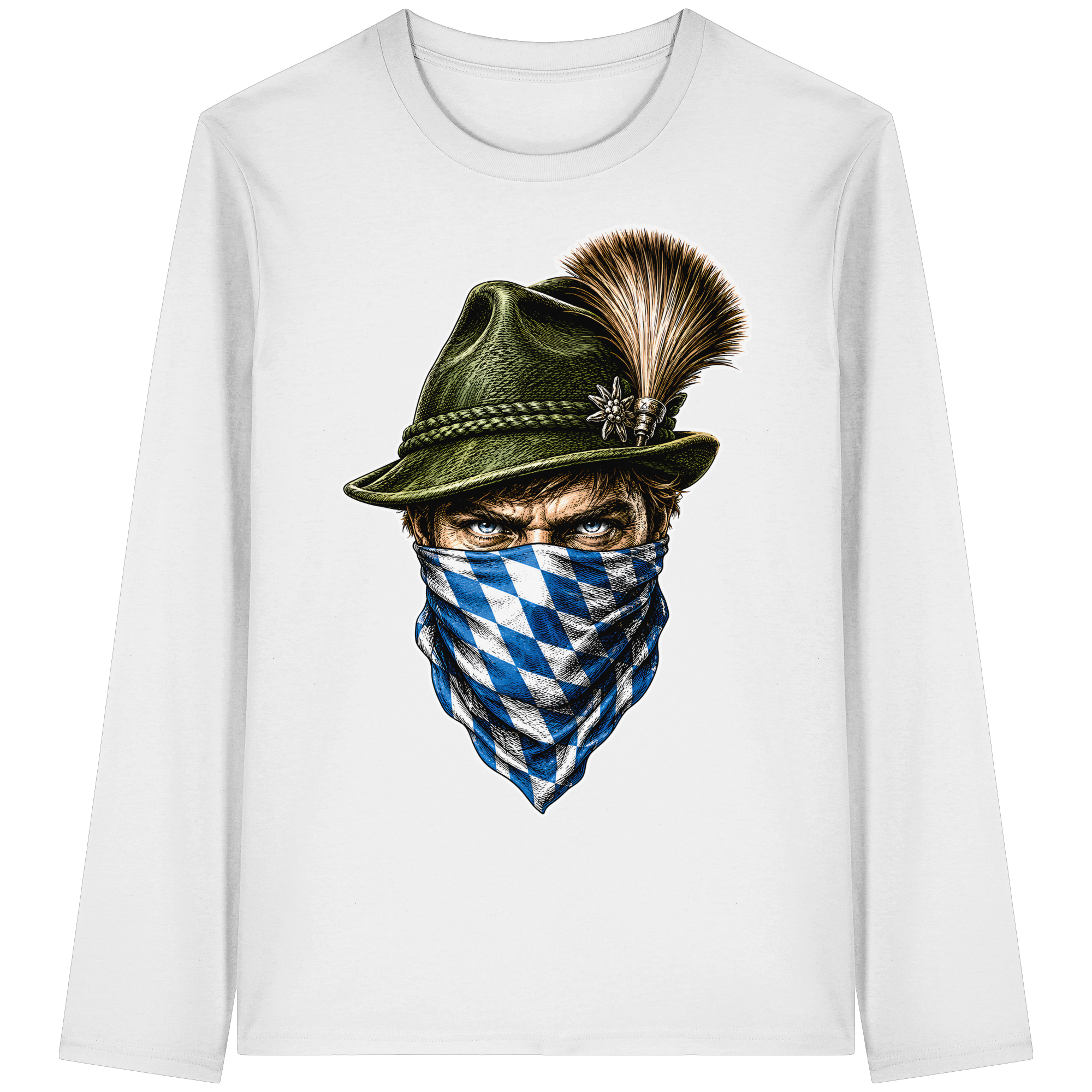 Bayerischer Bandit - Organic Longsleeve T-Shirt