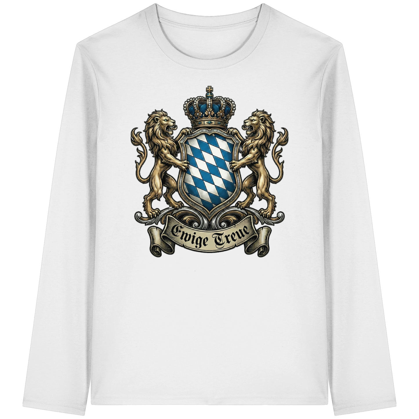 EWIGE TREUE - Organic Longsleeve T-Shirt - BayrischerHumor