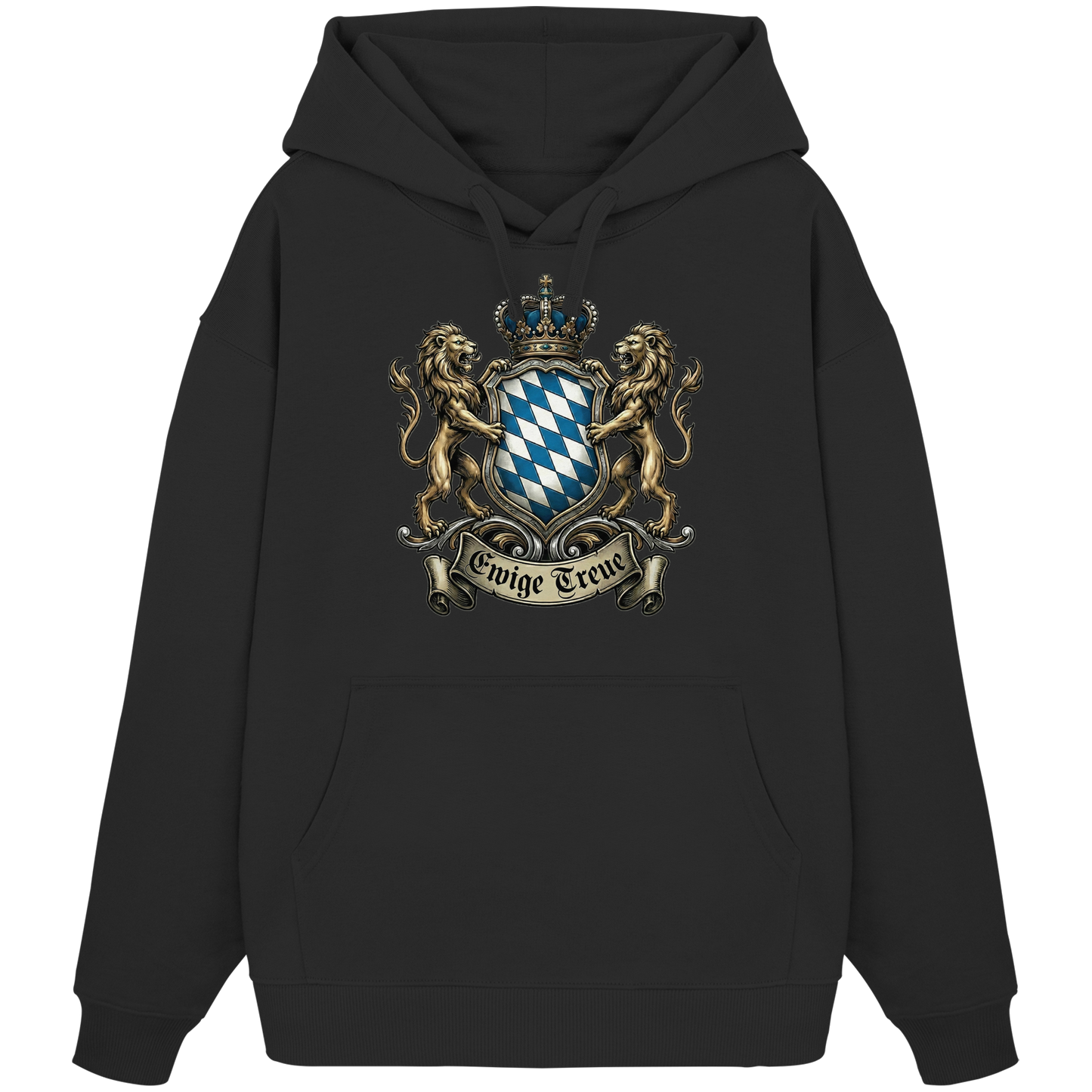 EWIGE TREUE - Organic Oversize Hoodie - BayrischerHumor