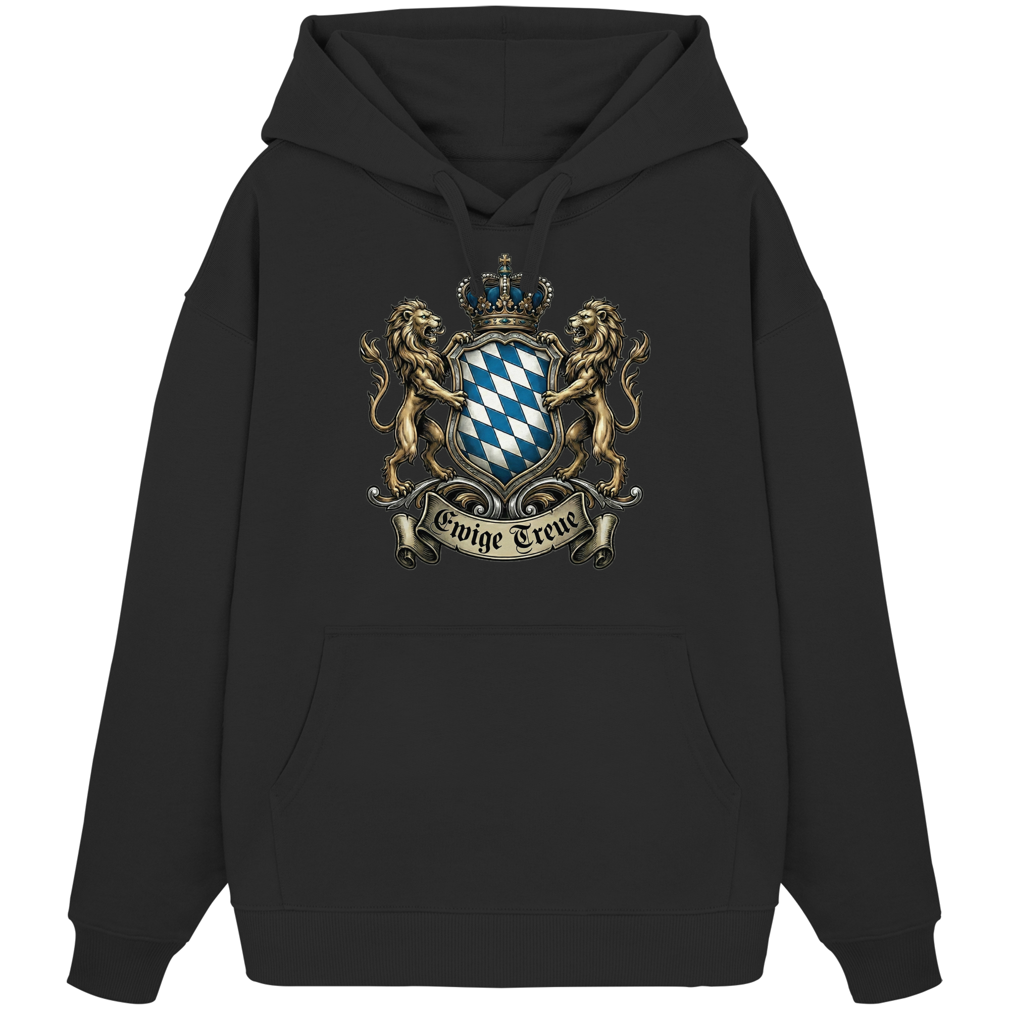 EWIGE TREUE - Organic Oversize Hoodie - BayrischerHumor