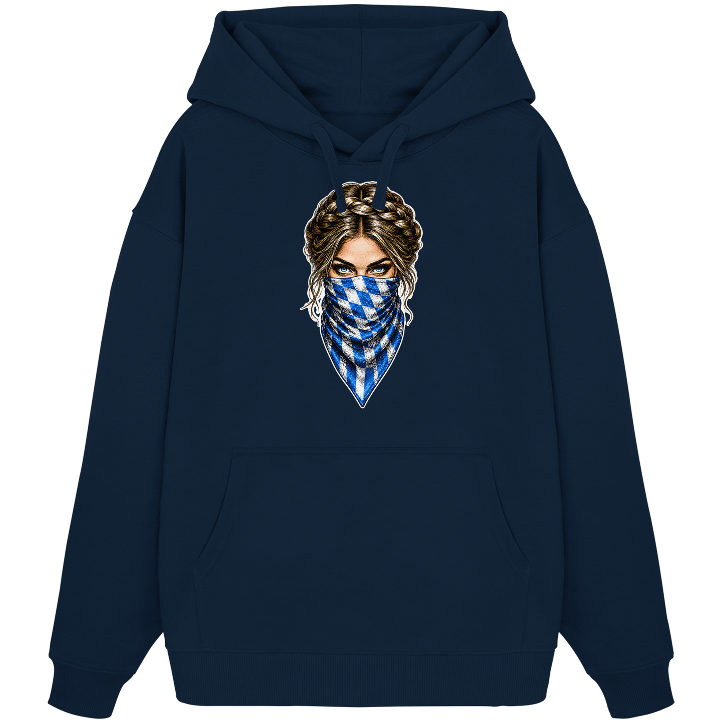 Bayerische Banditin - Organic Oversize Hoodie
