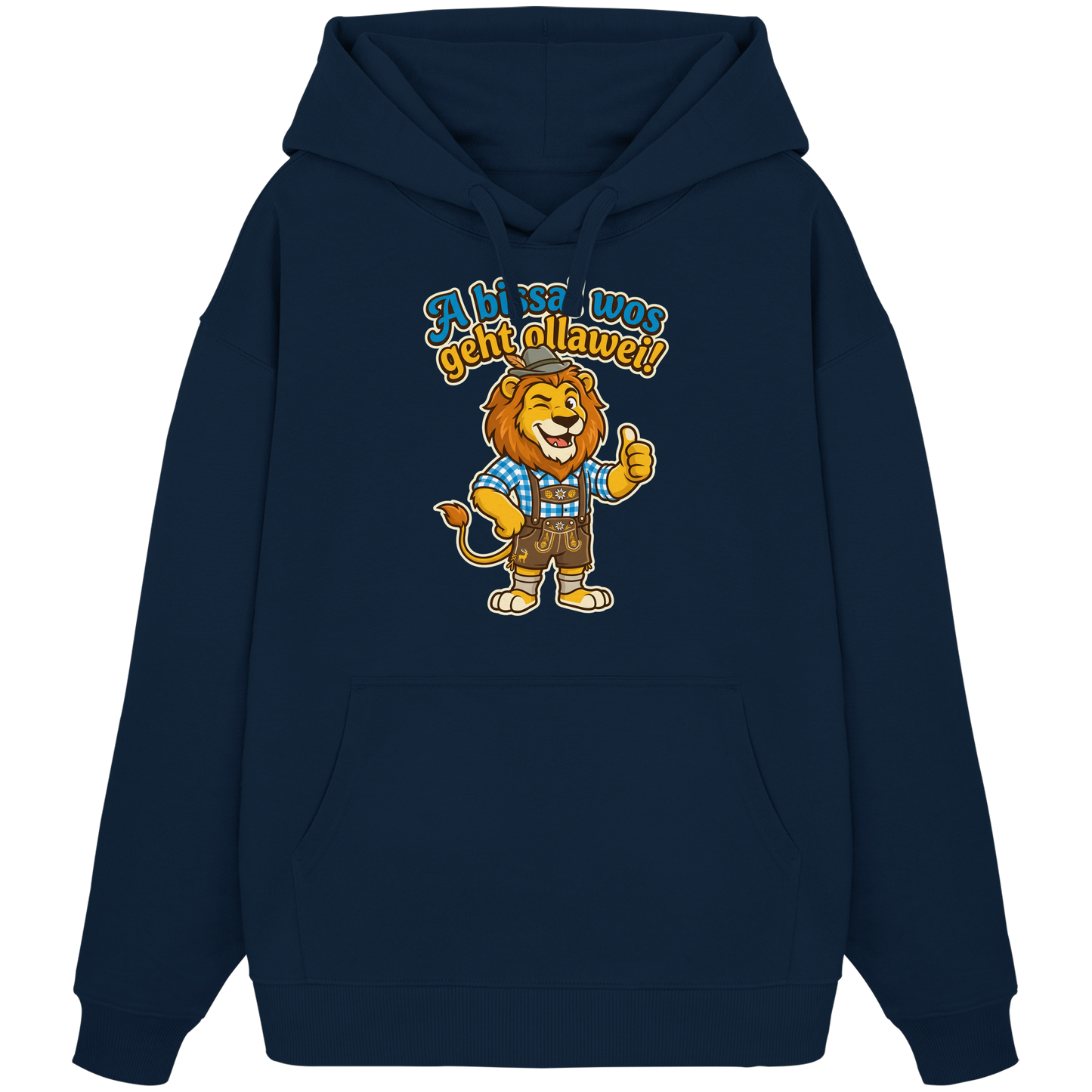 A BISSAL WOS GEHT OLLAWEI! - Organic Oversize Hoodie
