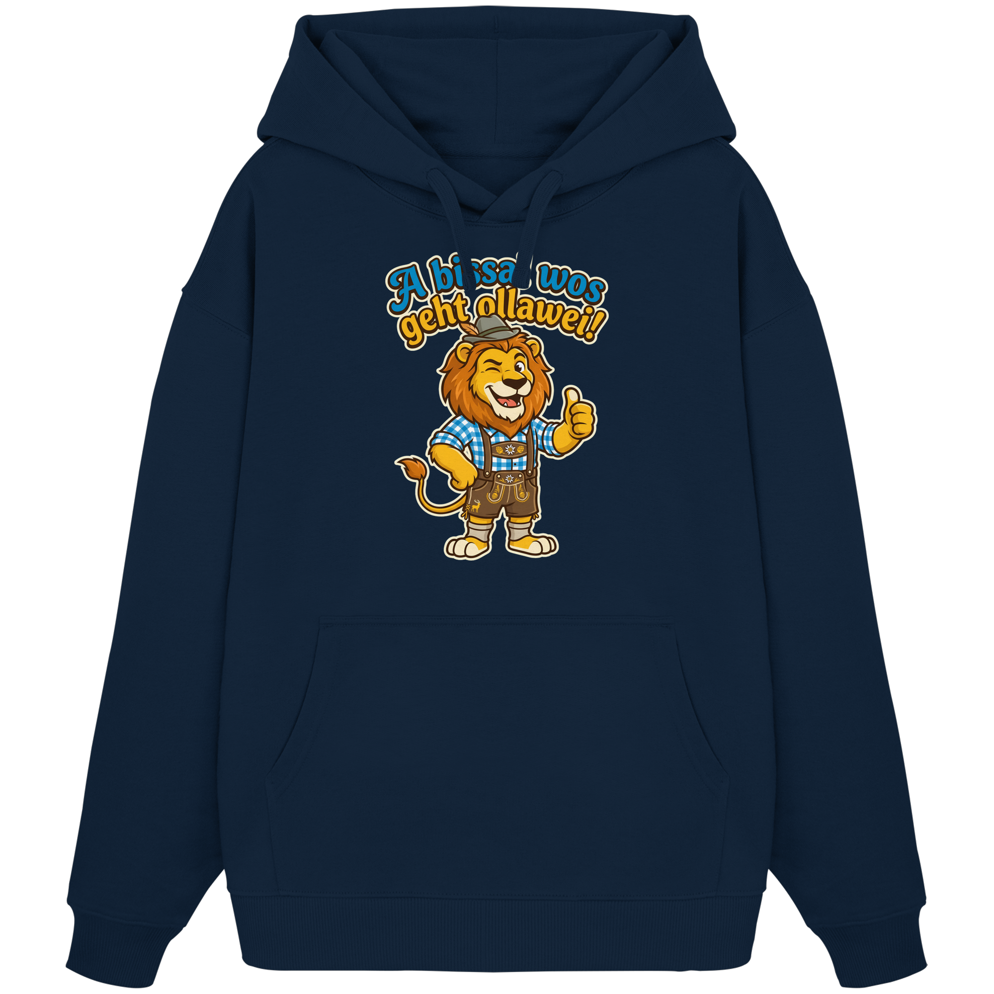 A BISSAL WOS GEHT OLLAWEI! - Organic Oversize Hoodie