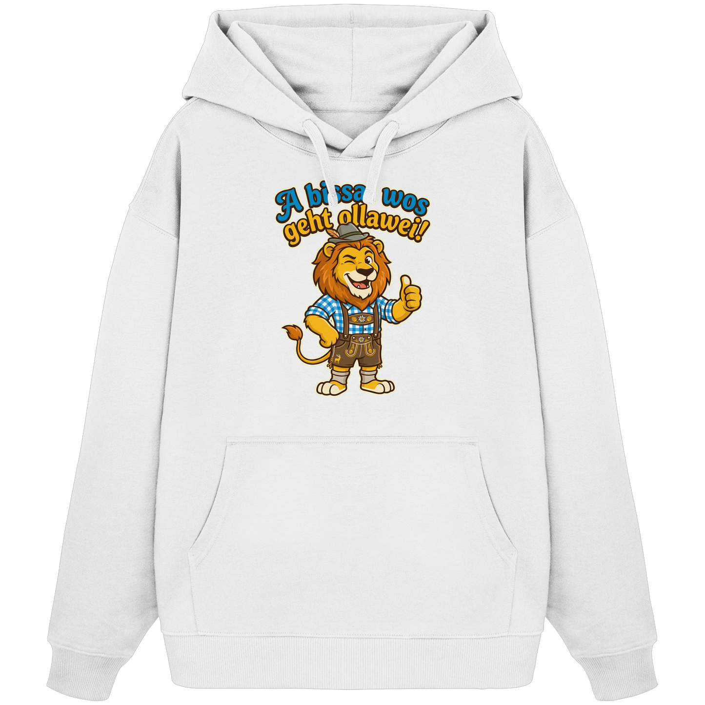 A BISSAL WOS GEHT OLLAWEI! - Organic Oversize Hoodie