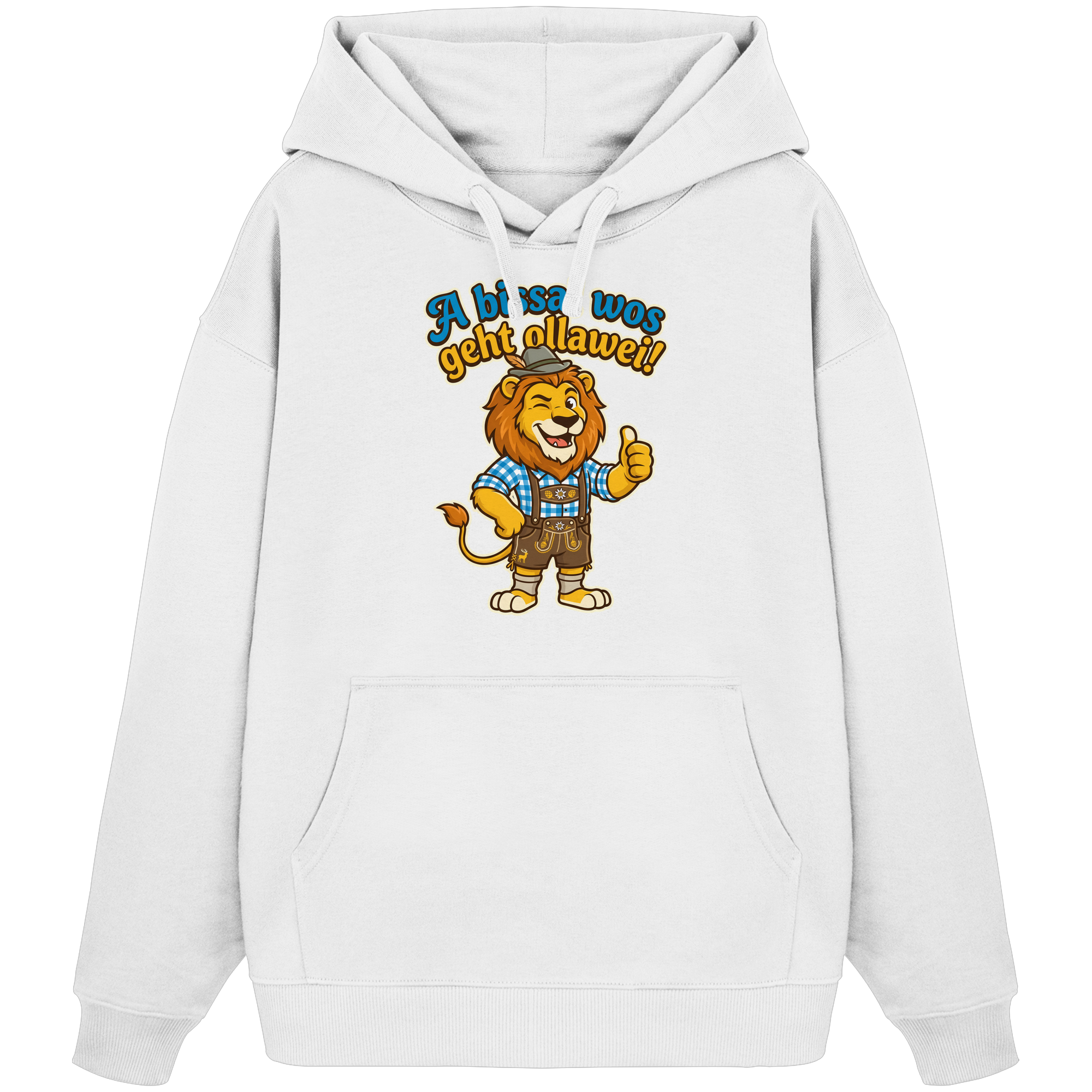 A BISSAL WOS GEHT OLLAWEI! - Organic Oversize Hoodie