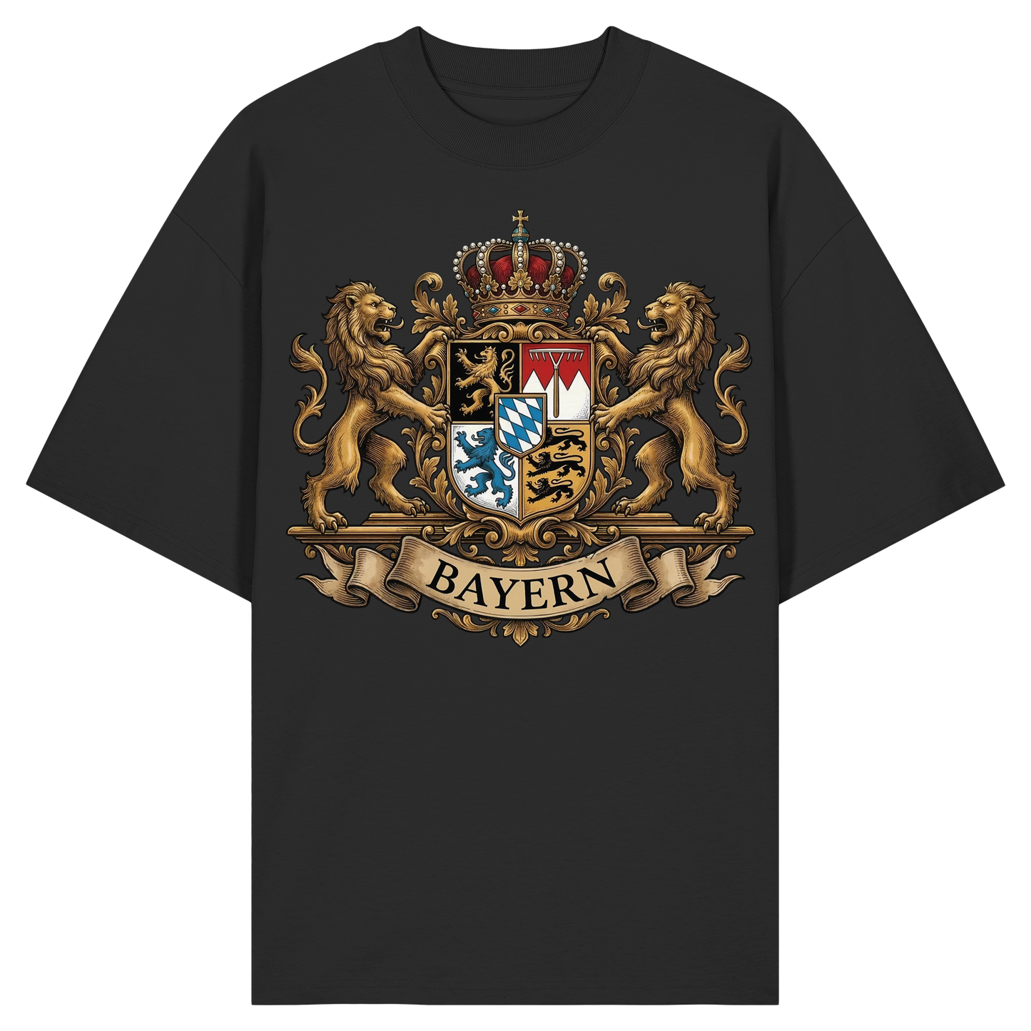 BAYERN - Organic Oversize Shirt - BayrischerHumor