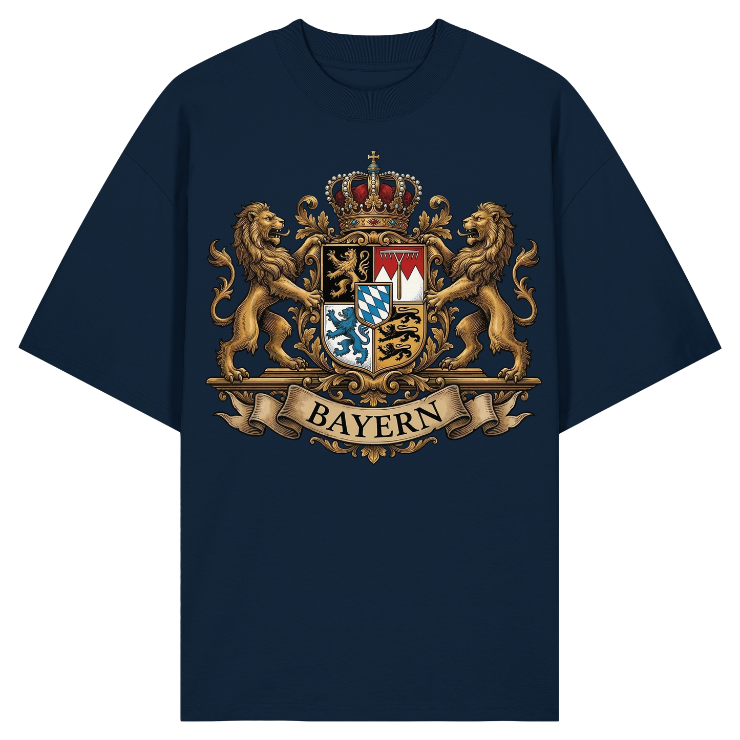 BAYERN - Organic Oversize Shirt - BayrischerHumor