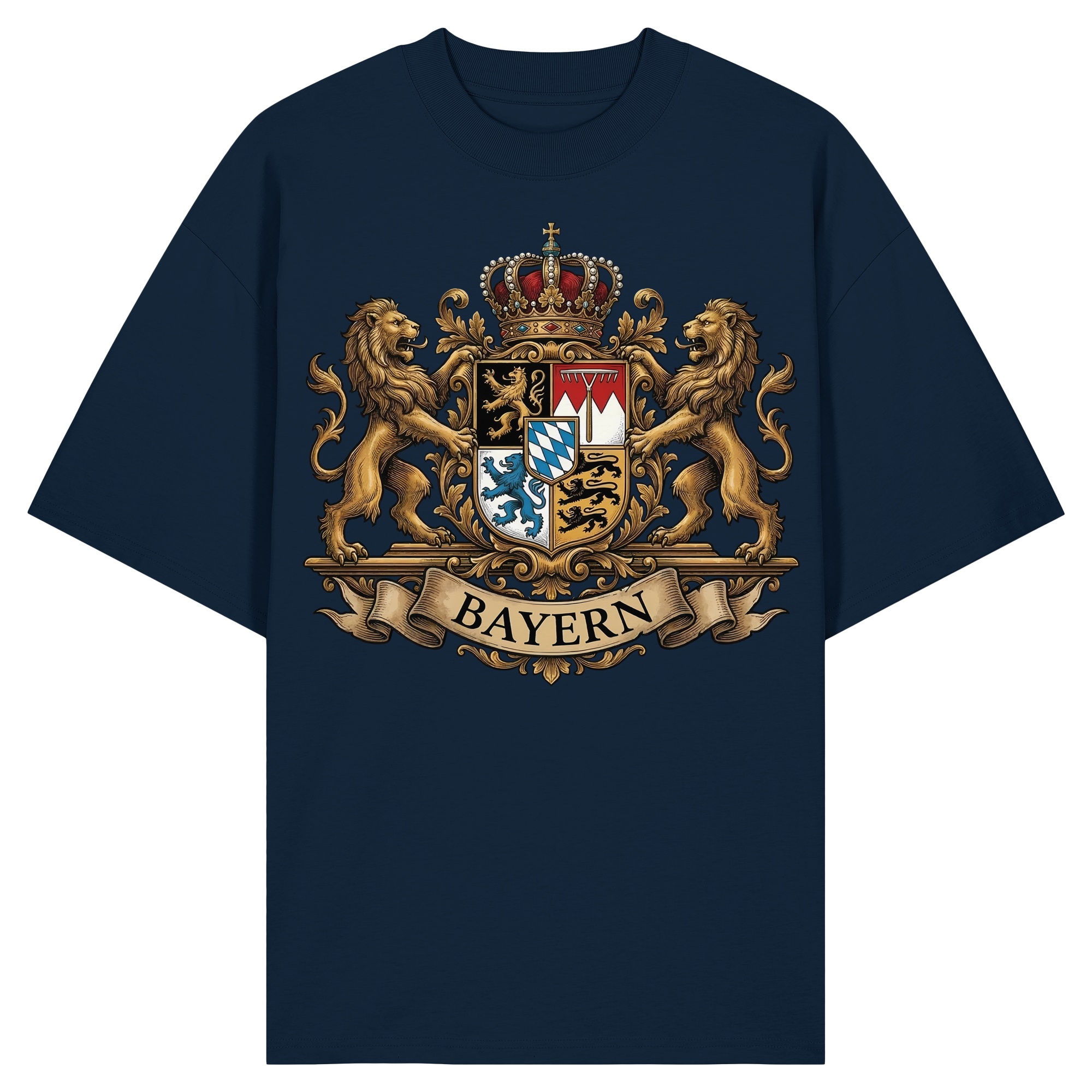 BAYERN - Organic Oversize Shirt - BayrischerHumor