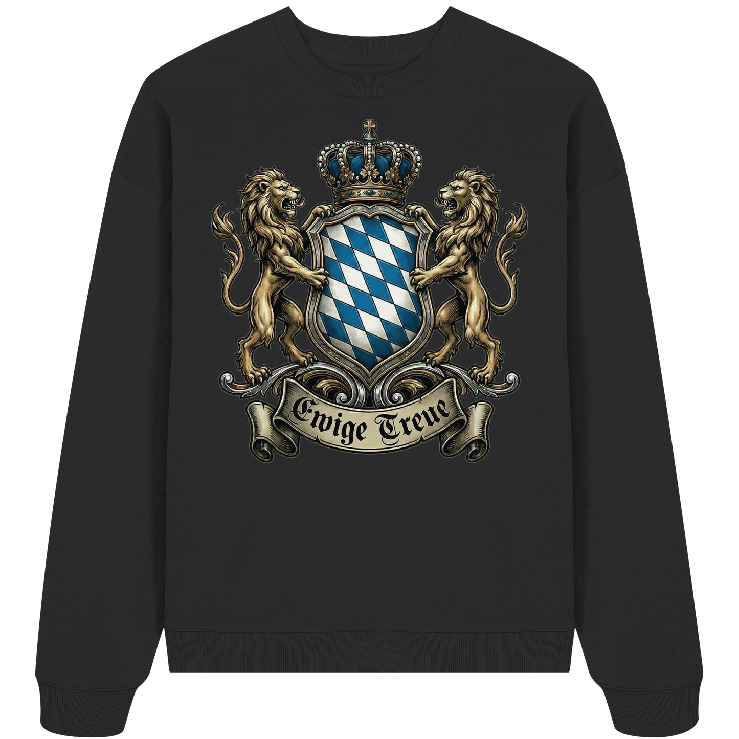 EWIGE TREUE - Organic Oversize Sweatshirt - BayrischerHumor