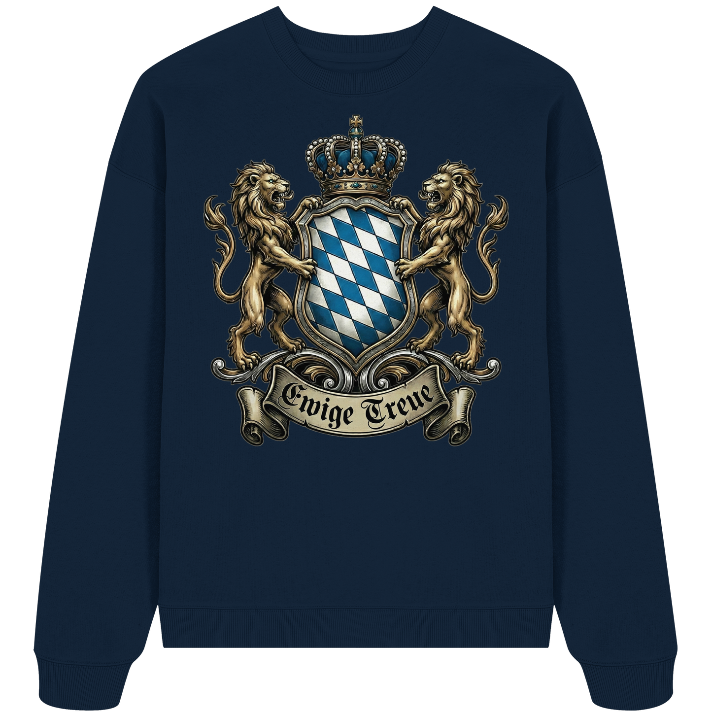 EWIGE TREUE - Organic Oversize Sweatshirt - BayrischerHumor