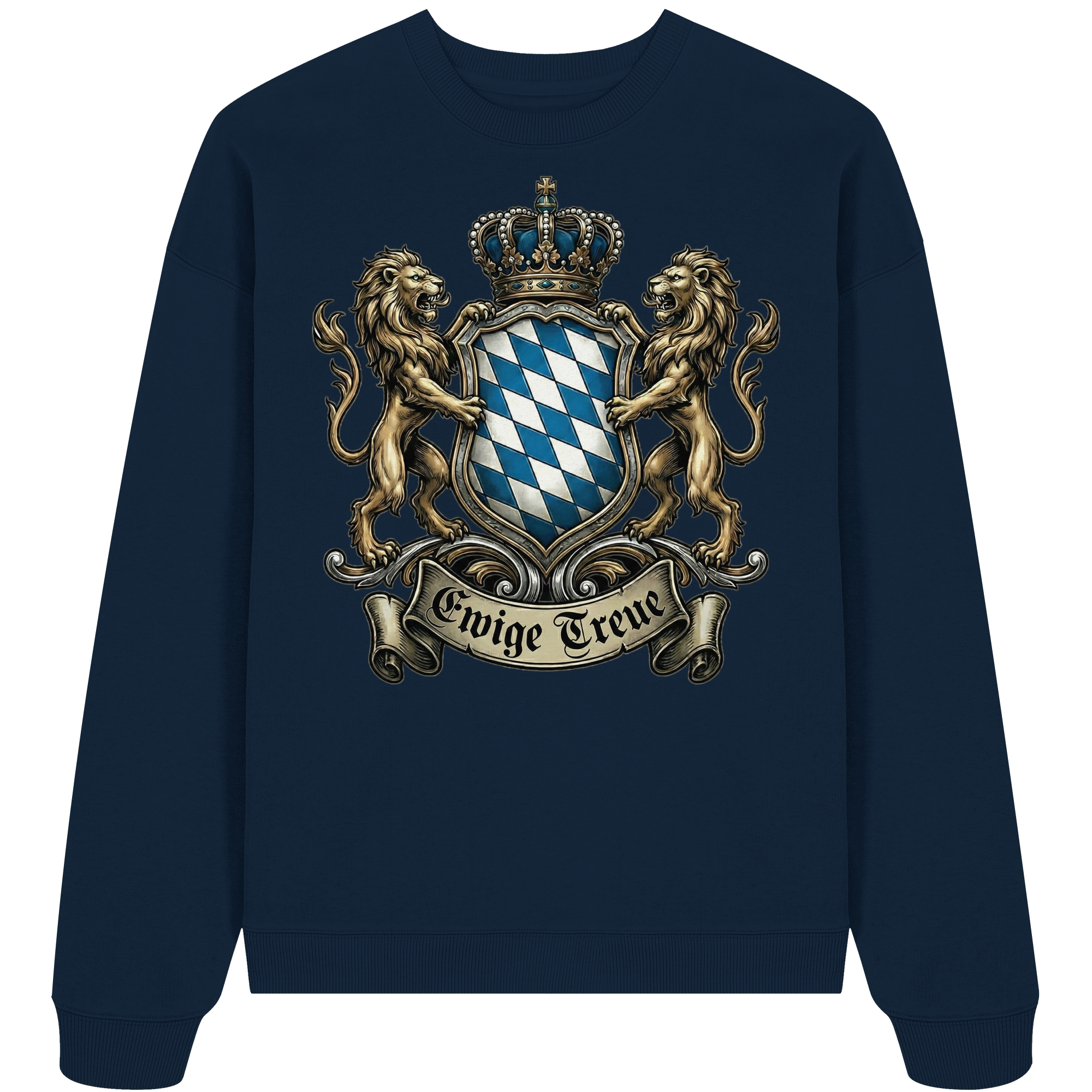 EWIGE TREUE - Organic Oversize Sweatshirt - BayrischerHumor