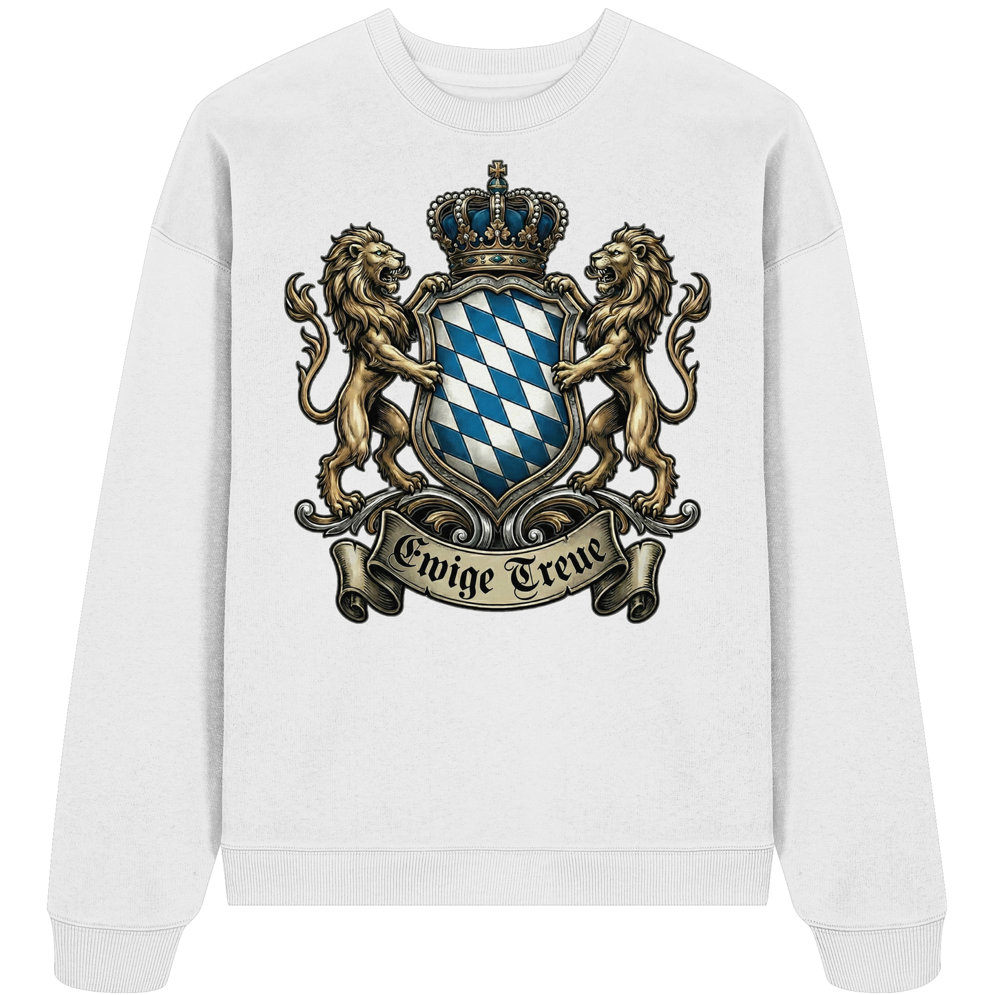 EWIGE TREUE - Organic Oversize Sweatshirt - BayrischerHumor