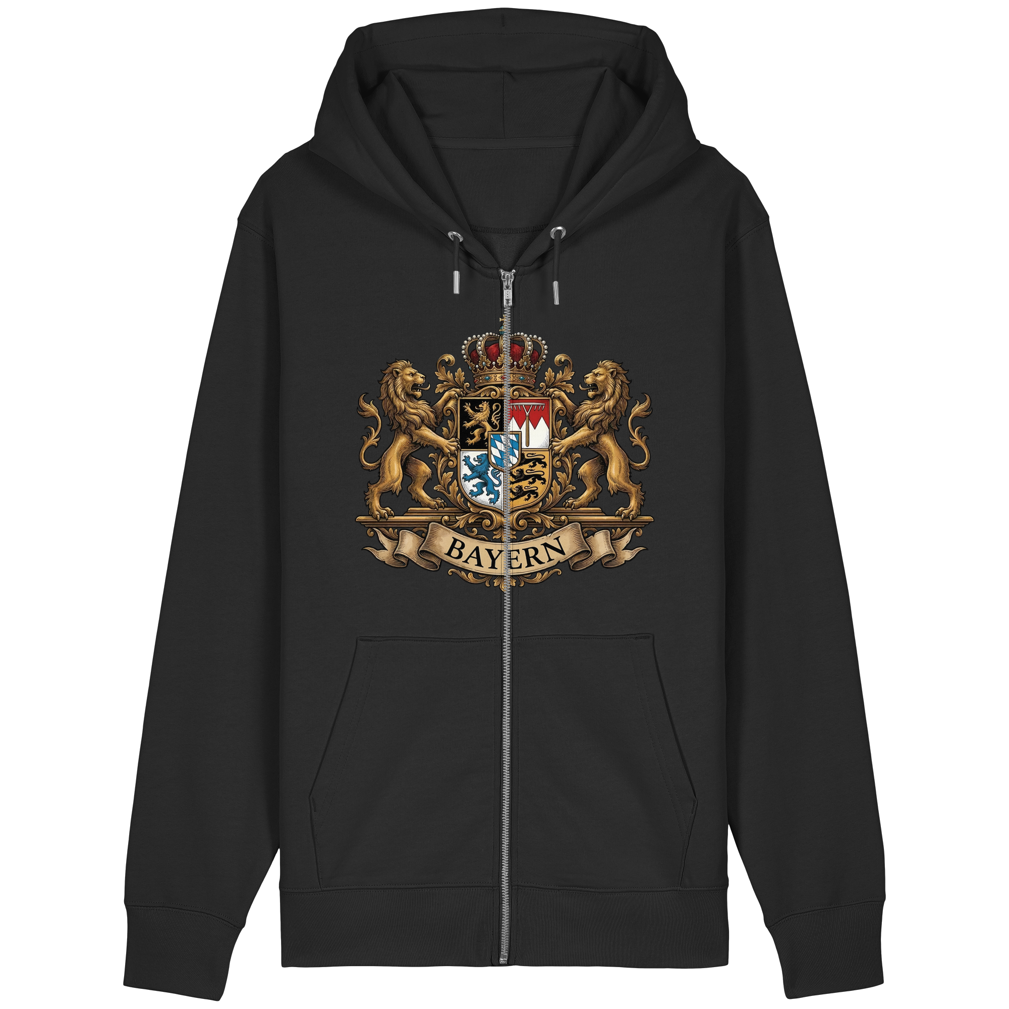 BAYERN - Organic Relaxed Zipper - BayrischerHumor