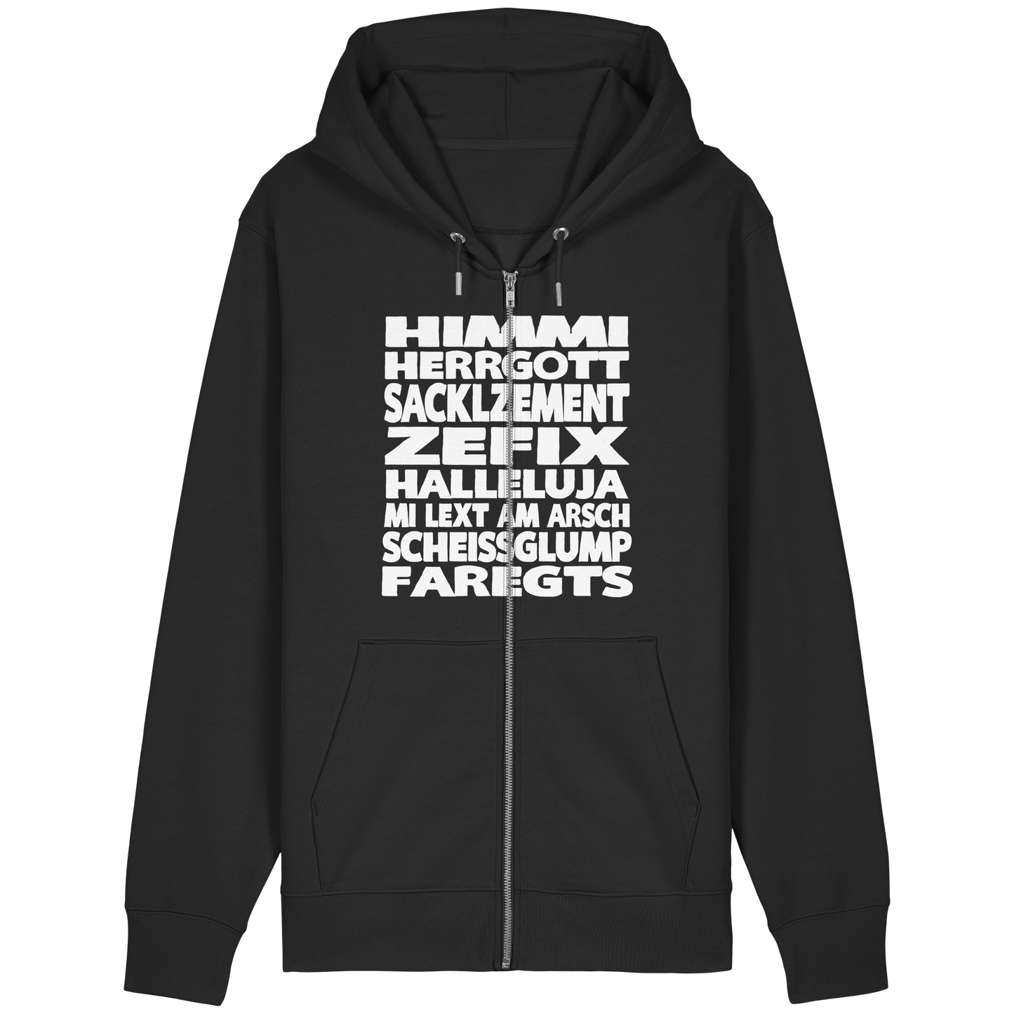 HIMMI HERRGOTT - Organic Relaxed Zipper - BayrischerHumor