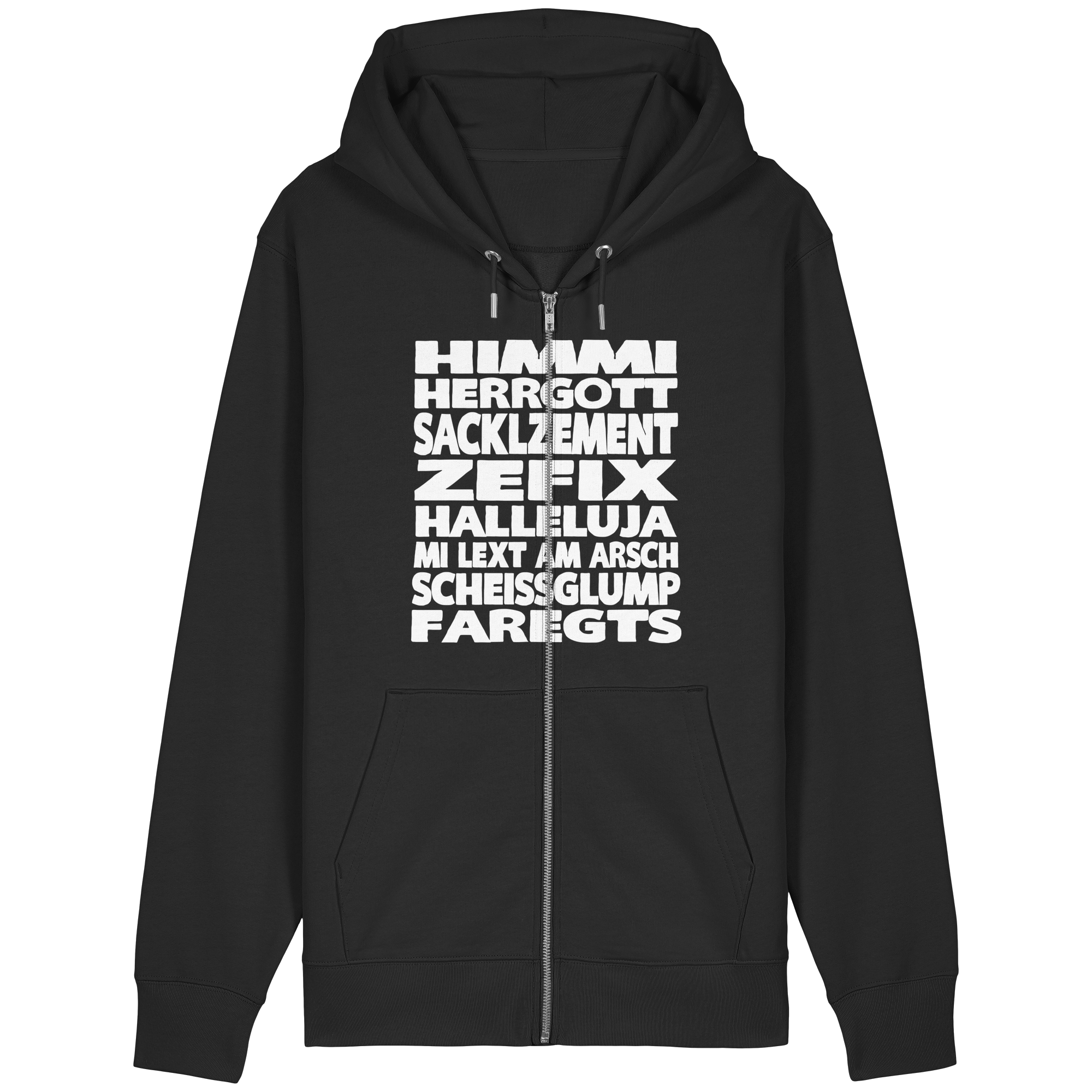 HIMMI HERRGOTT - Organic Relaxed Zipper - BayrischerHumor