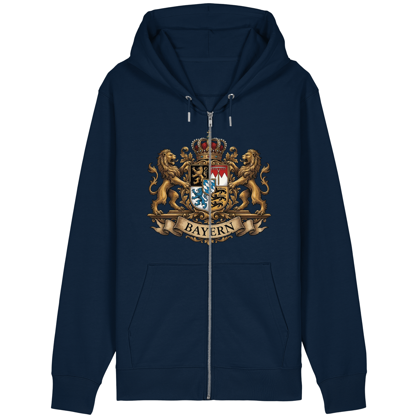 BAYERN - Organic Relaxed Zipper - BayrischerHumor