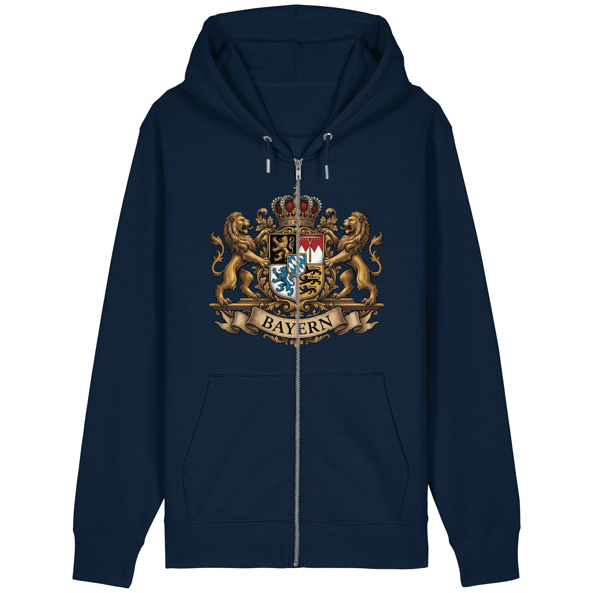 BAYERN - Organic Relaxed Zipper - BayrischerHumor