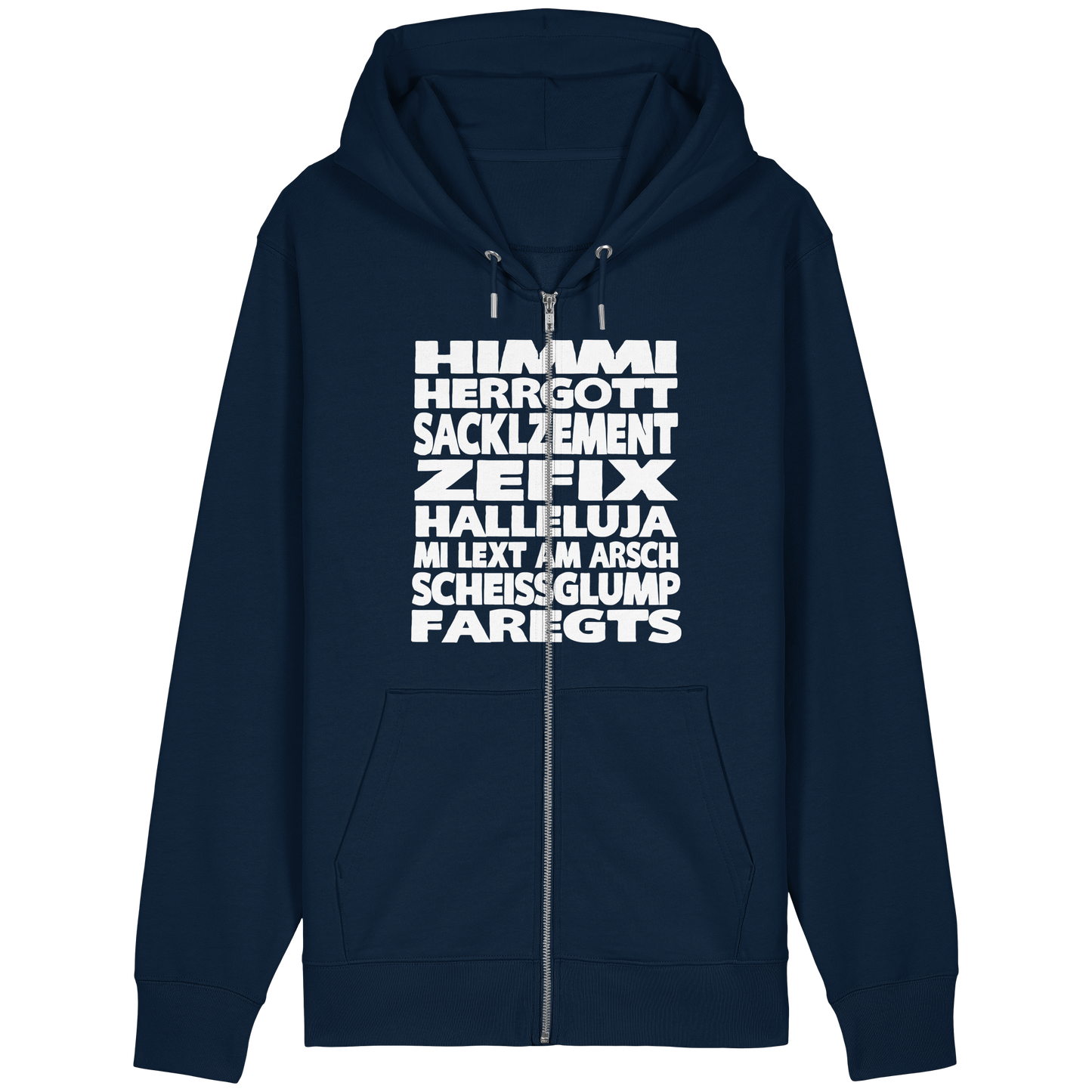HIMMI HERRGOTT - Organic Relaxed Zipper - BayrischerHumor