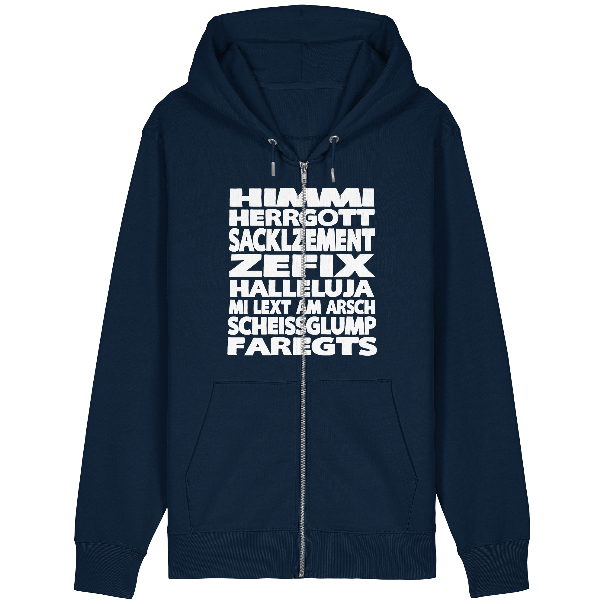 HIMMI HERRGOTT - Organic Relaxed Zipper - BayrischerHumor