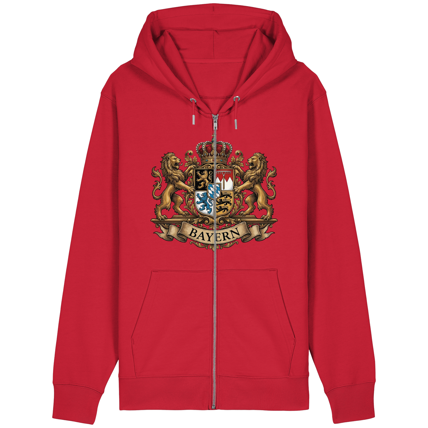BAYERN - Organic Relaxed Zipper - BayrischerHumor