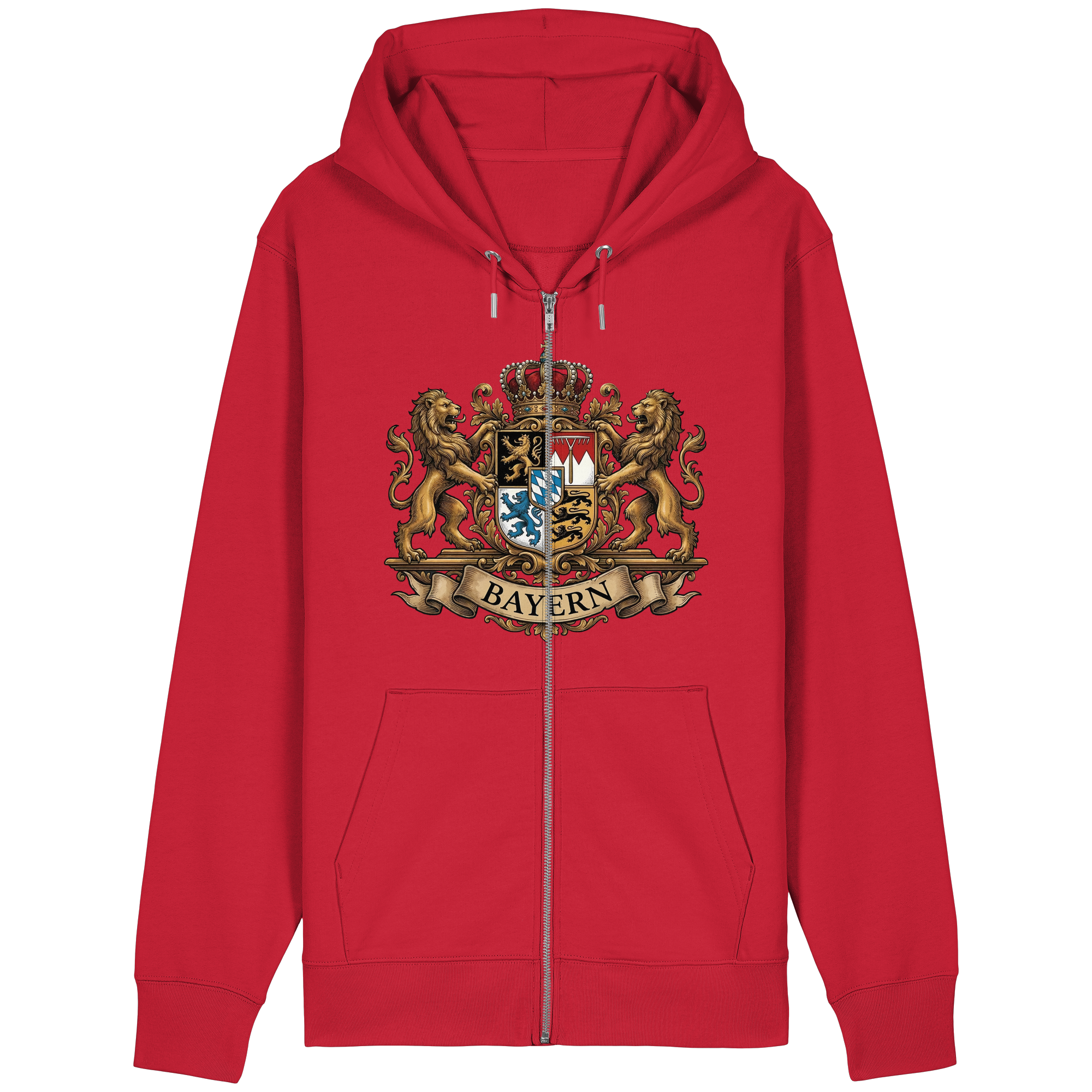 BAYERN - Organic Relaxed Zipper - BayrischerHumor