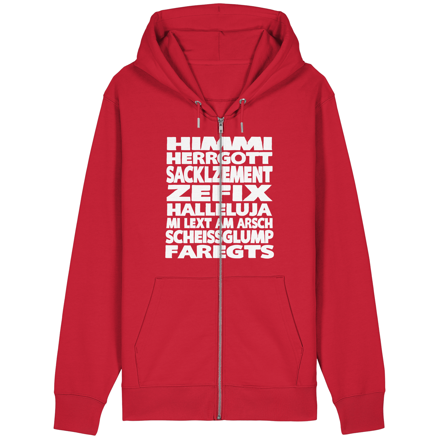 HIMMI HERRGOTT - Organic Relaxed Zipper - BayrischerHumor