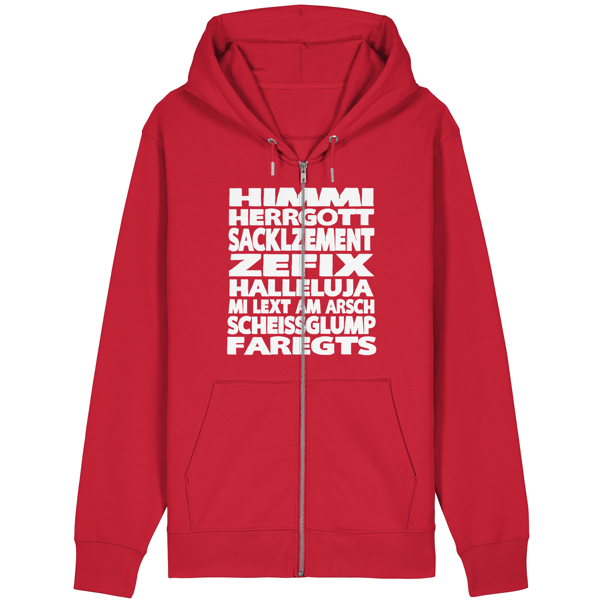 HIMMI HERRGOTT - Organic Relaxed Zipper - BayrischerHumor