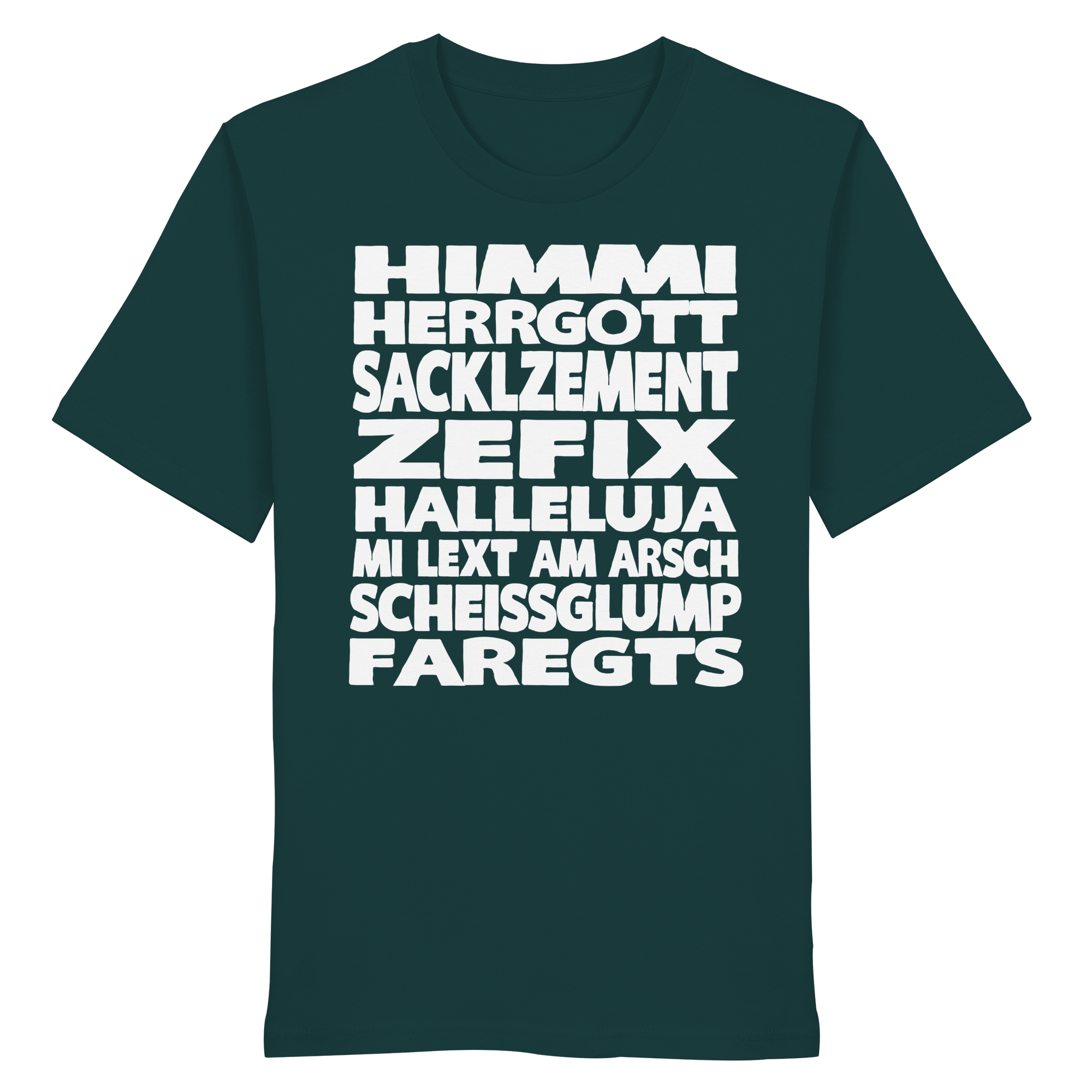HIMMI HERRGOTT - Organic Shirt - BayrischerHumor