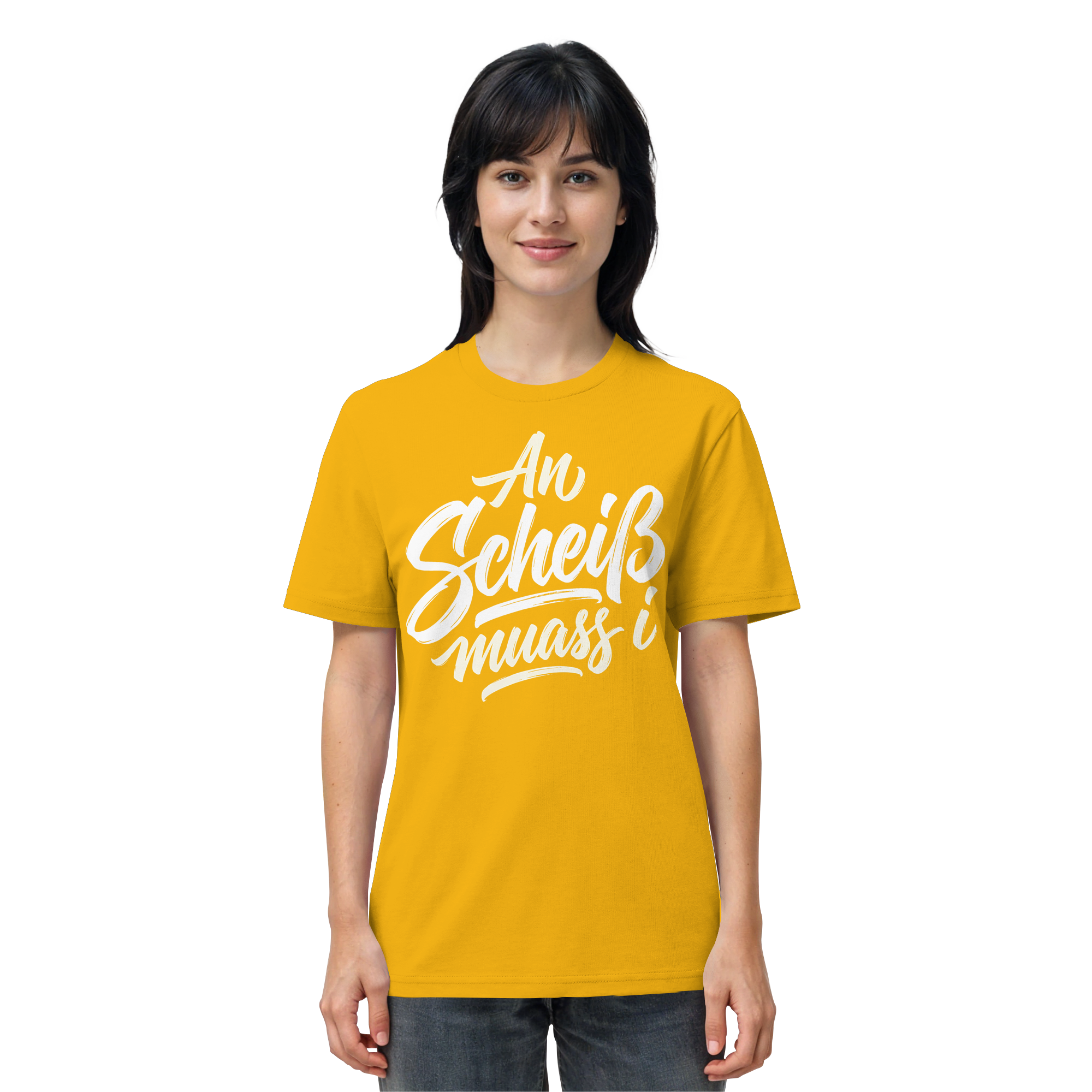 AN SCHEIß MUASS I - Organic Shirt - BayrischerHumor