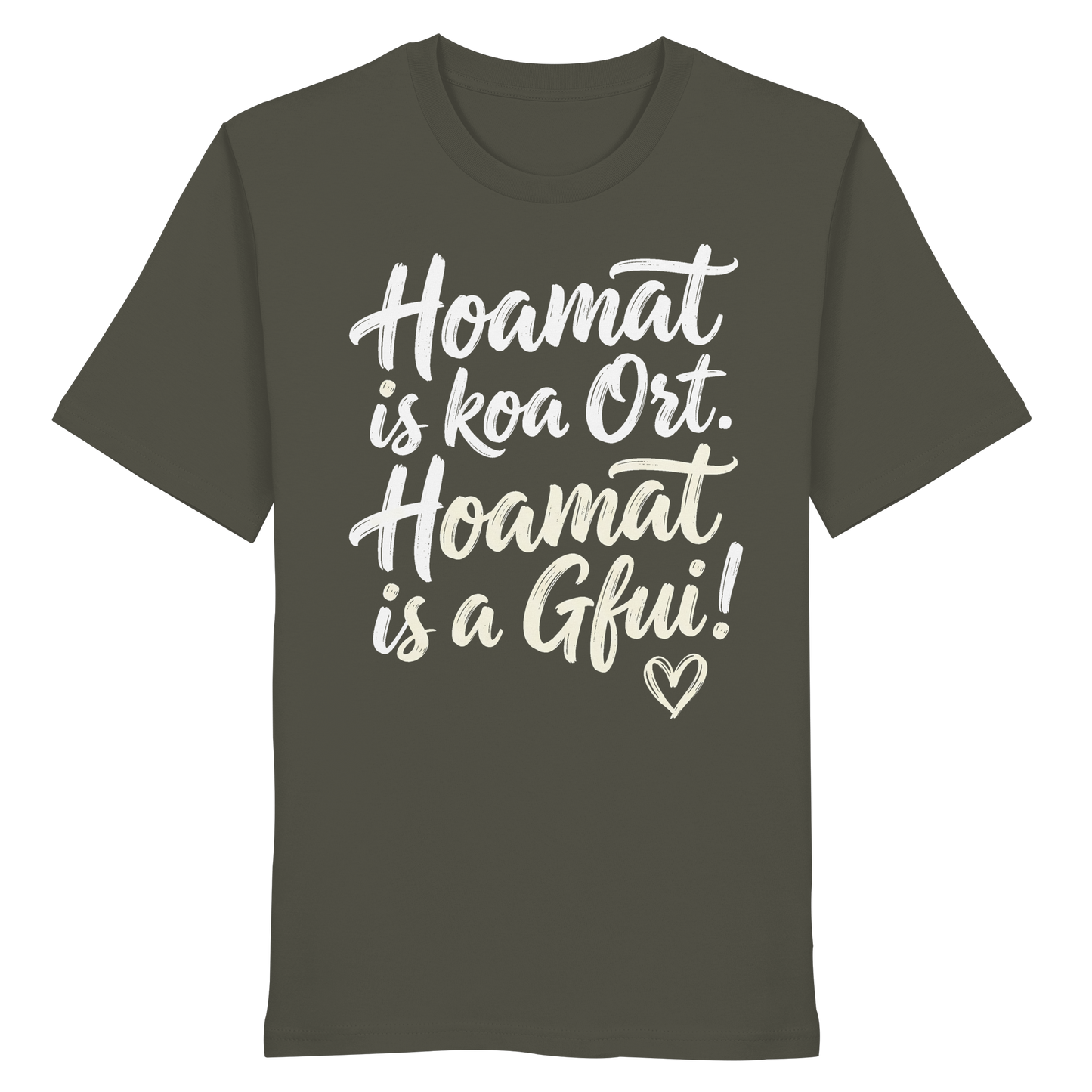 HOAMAT IS KOA ORT. HOAMAT IS A GFUI! - Organic Shirt