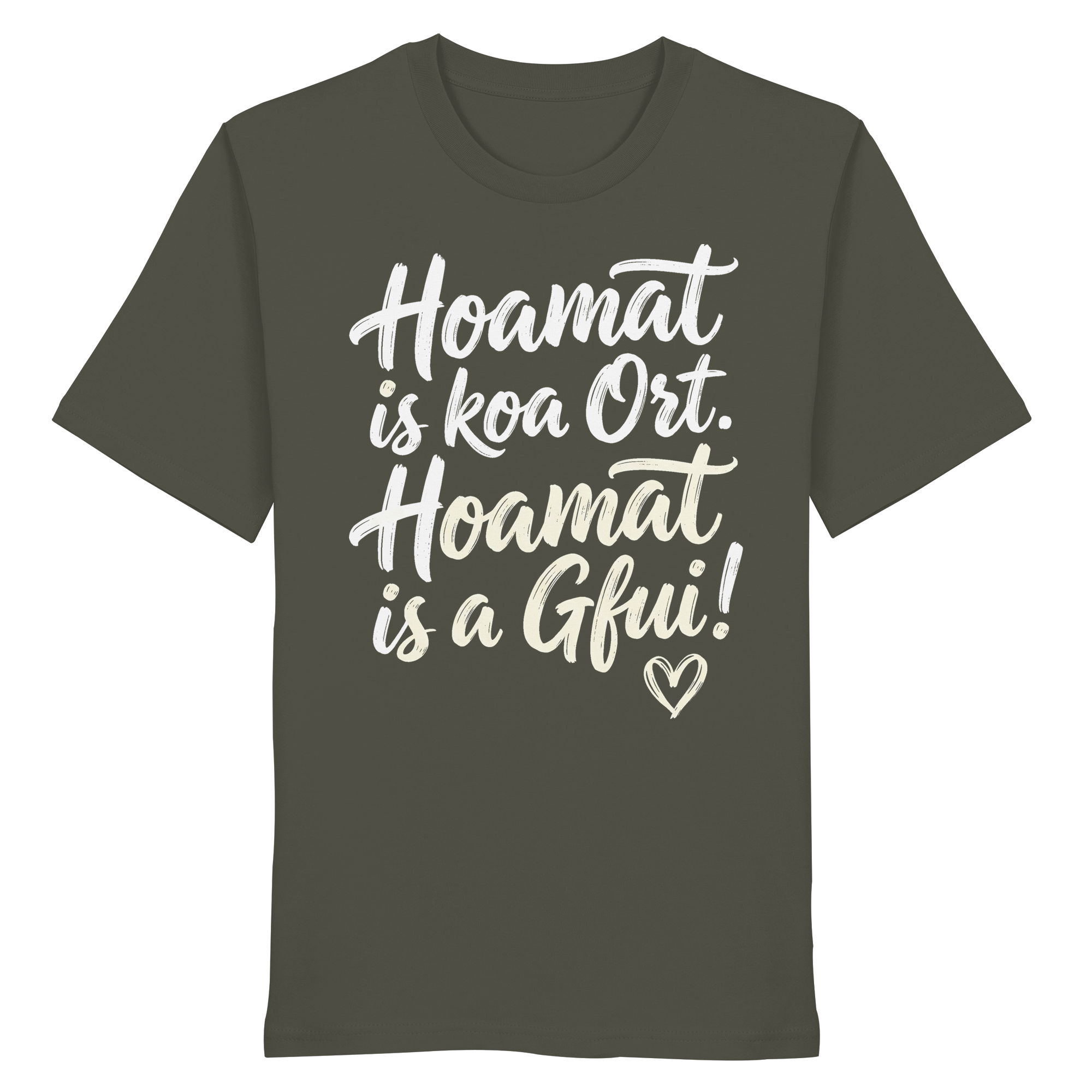 HOAMAT IS KOA ORT. HOAMAT IS A GFUI! - Organic Shirt