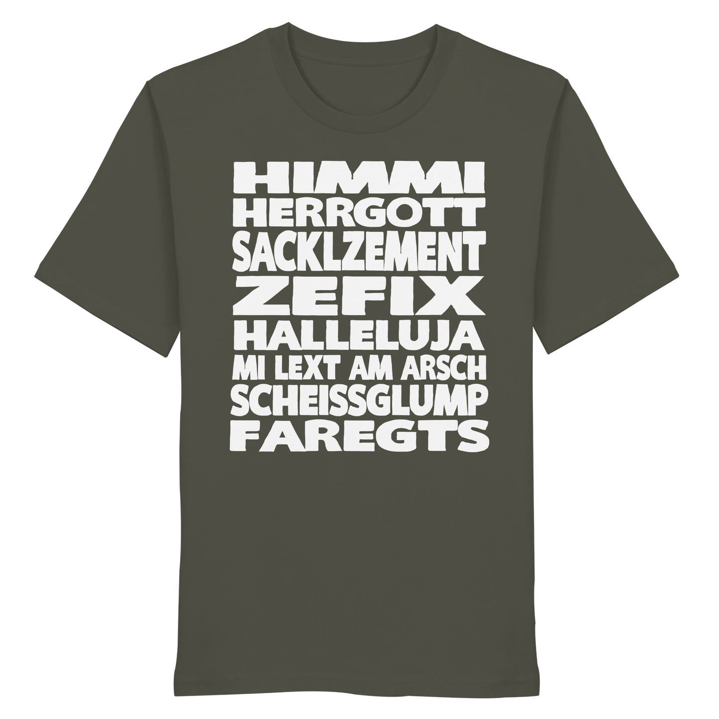 HIMMI HERRGOTT - Organic Shirt - BayrischerHumor