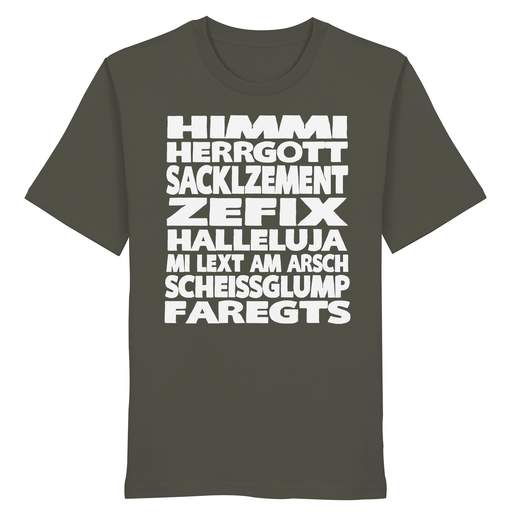 HIMMI HERRGOTT - Organic Shirt - BayrischerHumor