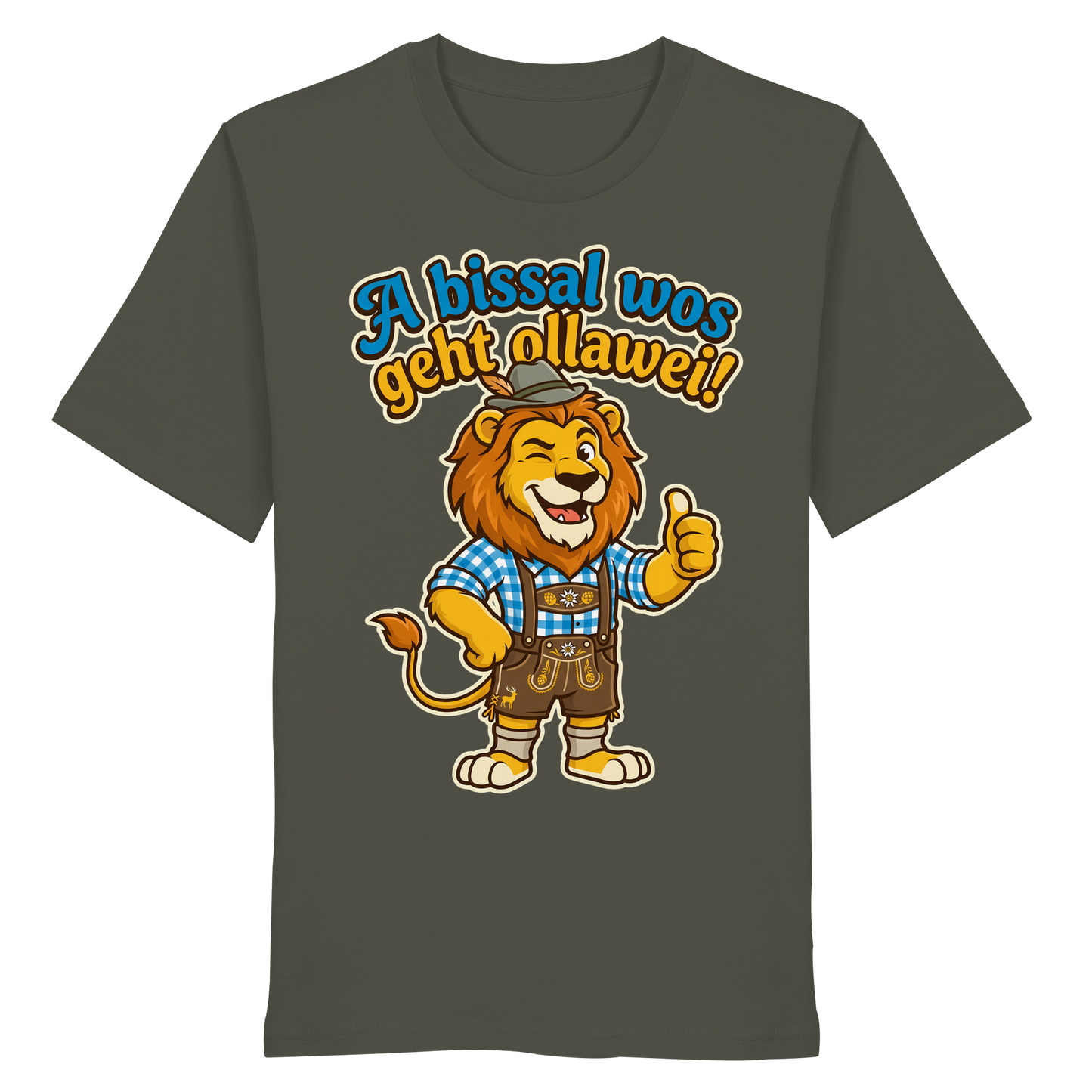 A BISSAL WOS GEHT OLLAWEI! - Organic Shirt