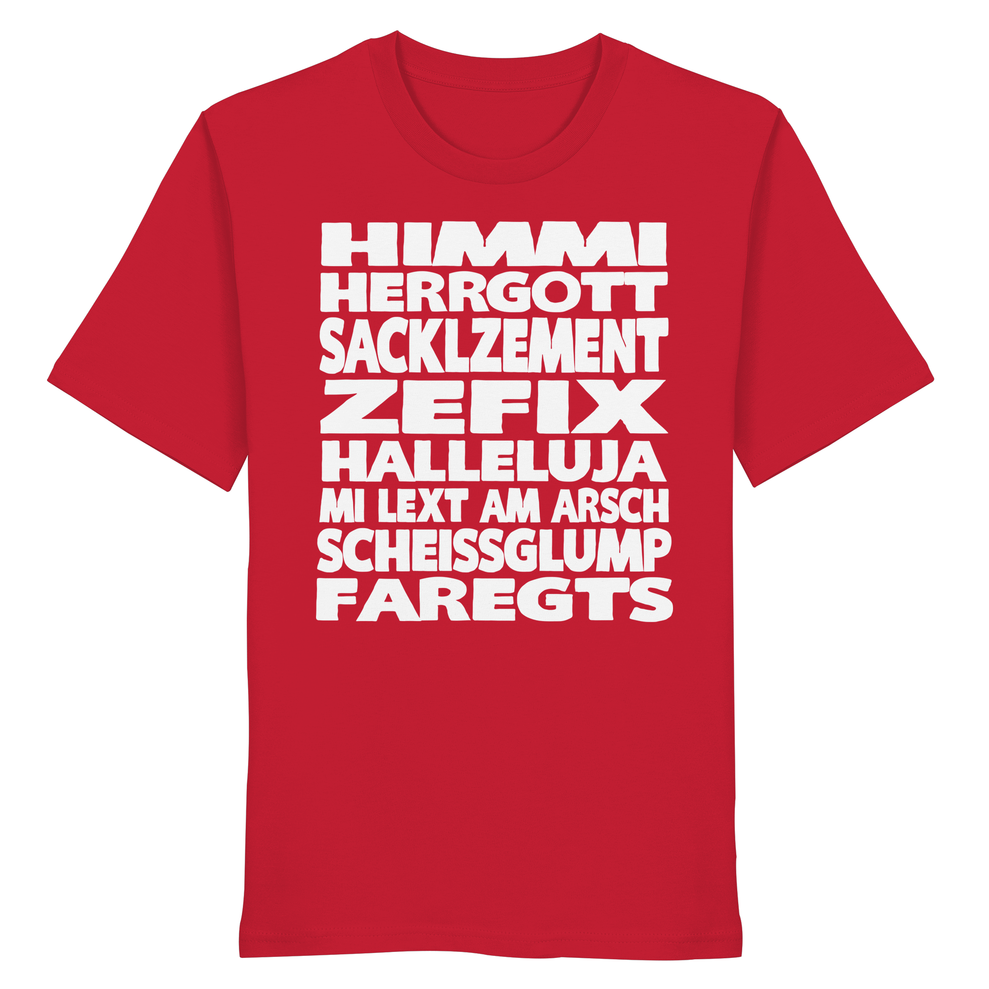HIMMI HERRGOTT - Organic Shirt - BayrischerHumor