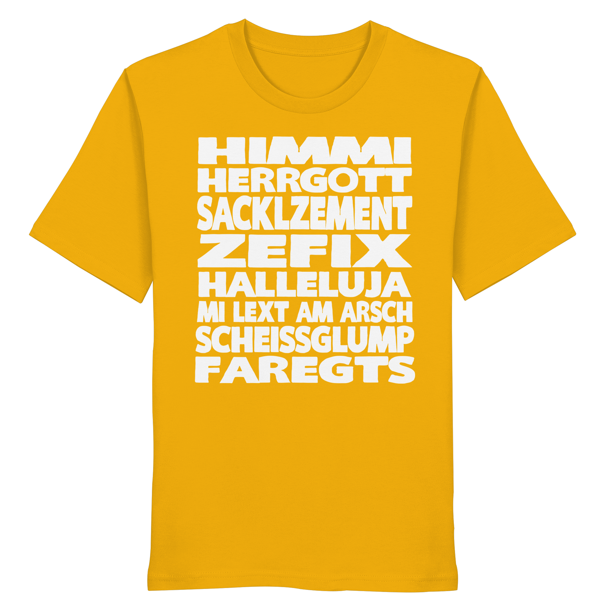 HIMMI HERRGOTT - Organic Shirt - BayrischerHumor