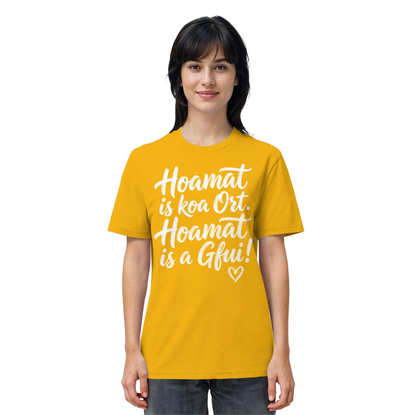 HOAMAT IS KOA ORT. HOAMAT IS A GFUI! - Organic Shirt