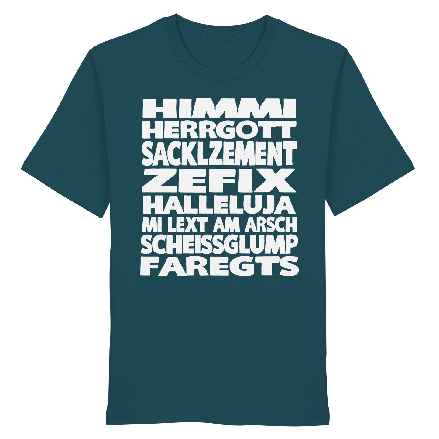 HIMMI HERRGOTT - Organic Shirt - BayrischerHumor