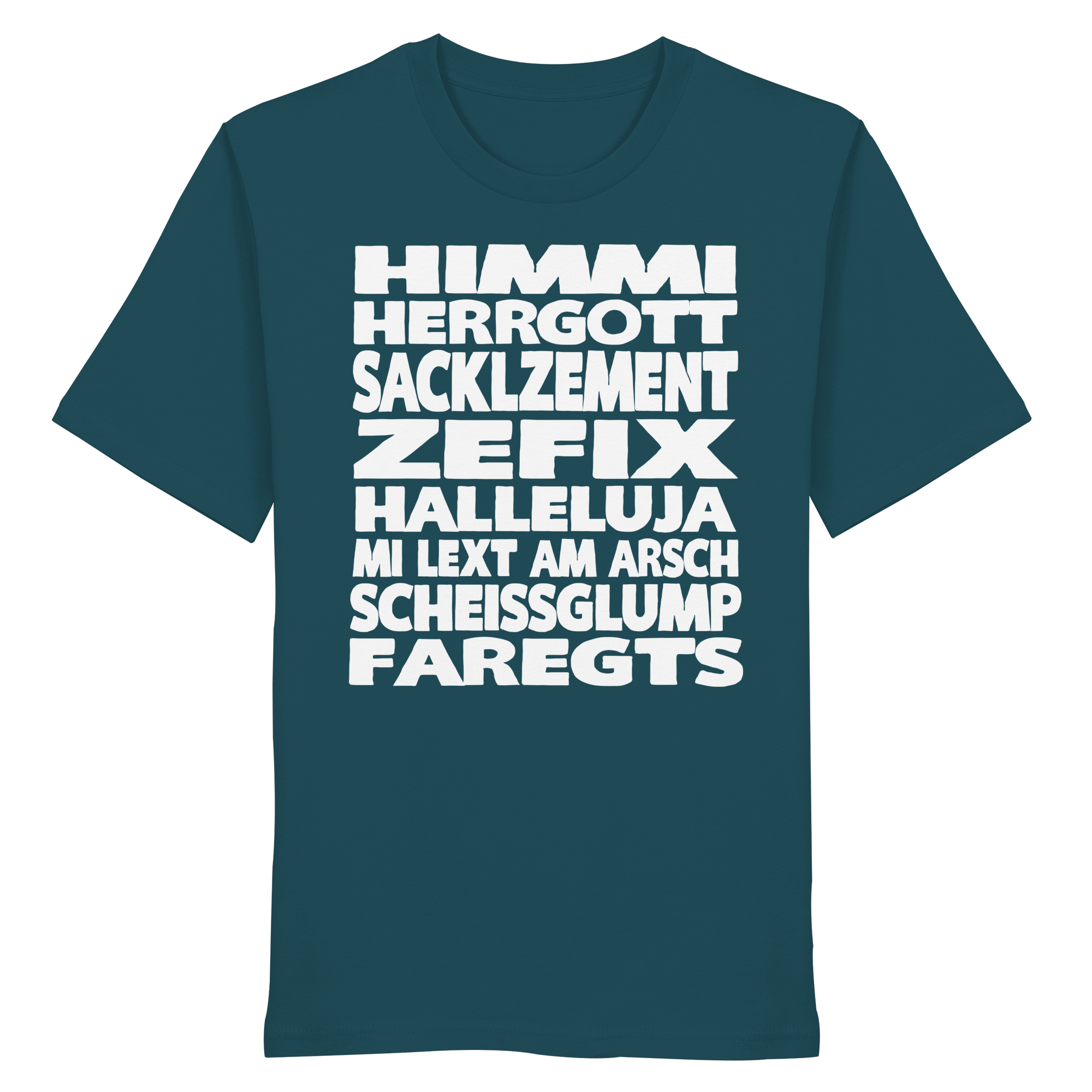 HIMMI HERRGOTT - Organic Shirt - BayrischerHumor