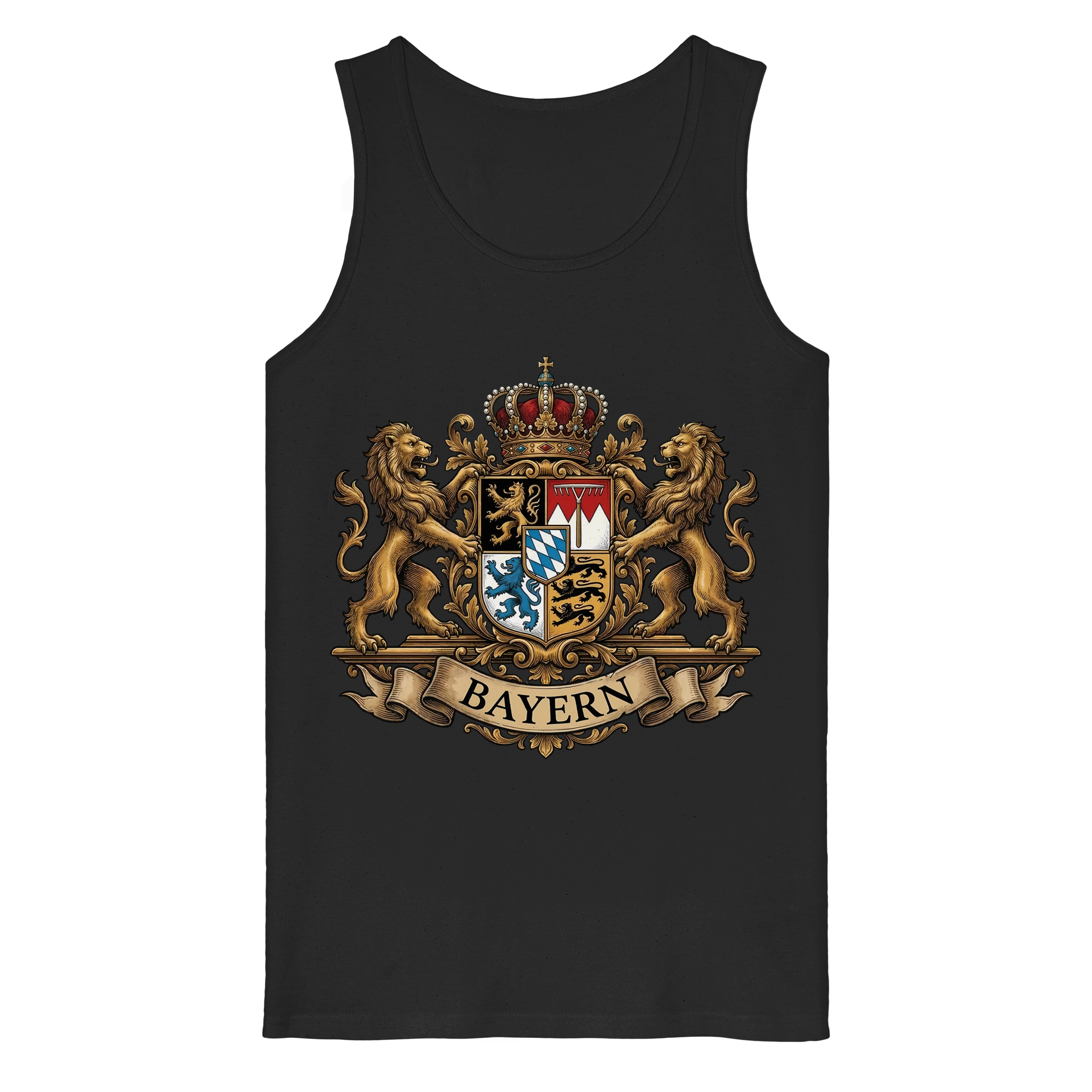 BAYERN - Organic Tank Top - BayrischerHumor