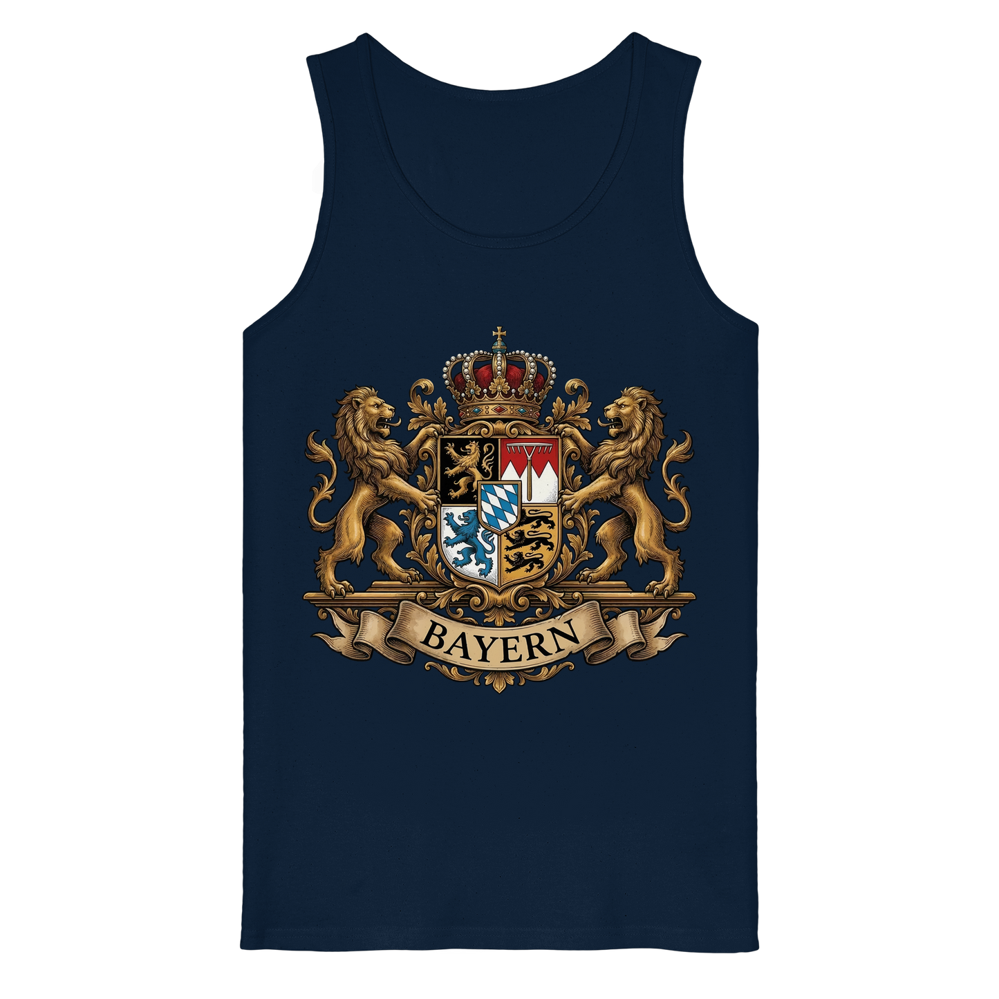 BAYERN - Organic Tank Top - BayrischerHumor