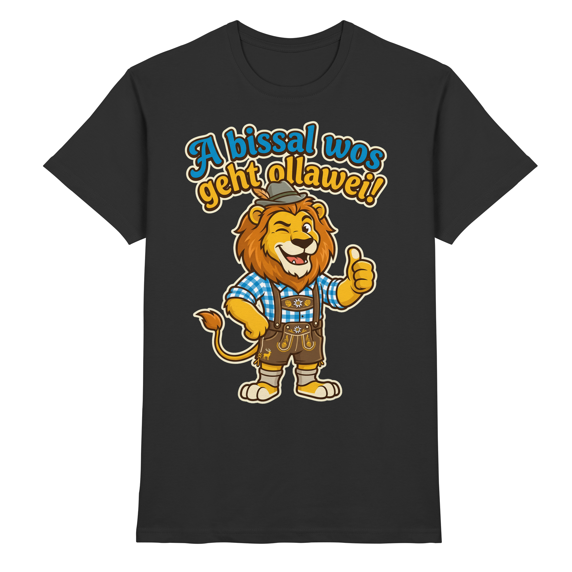 A BISSAL WOS GEHT OLLAWEI! - Premium Shirt