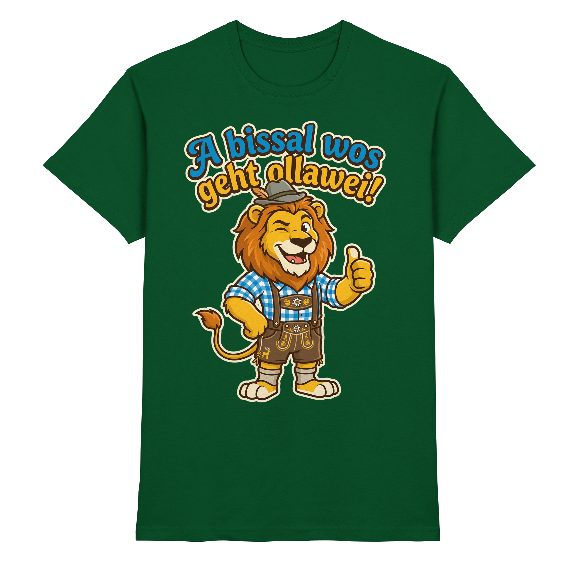 A BISSAL WOS GEHT OLLAWEI! - Premium Shirt