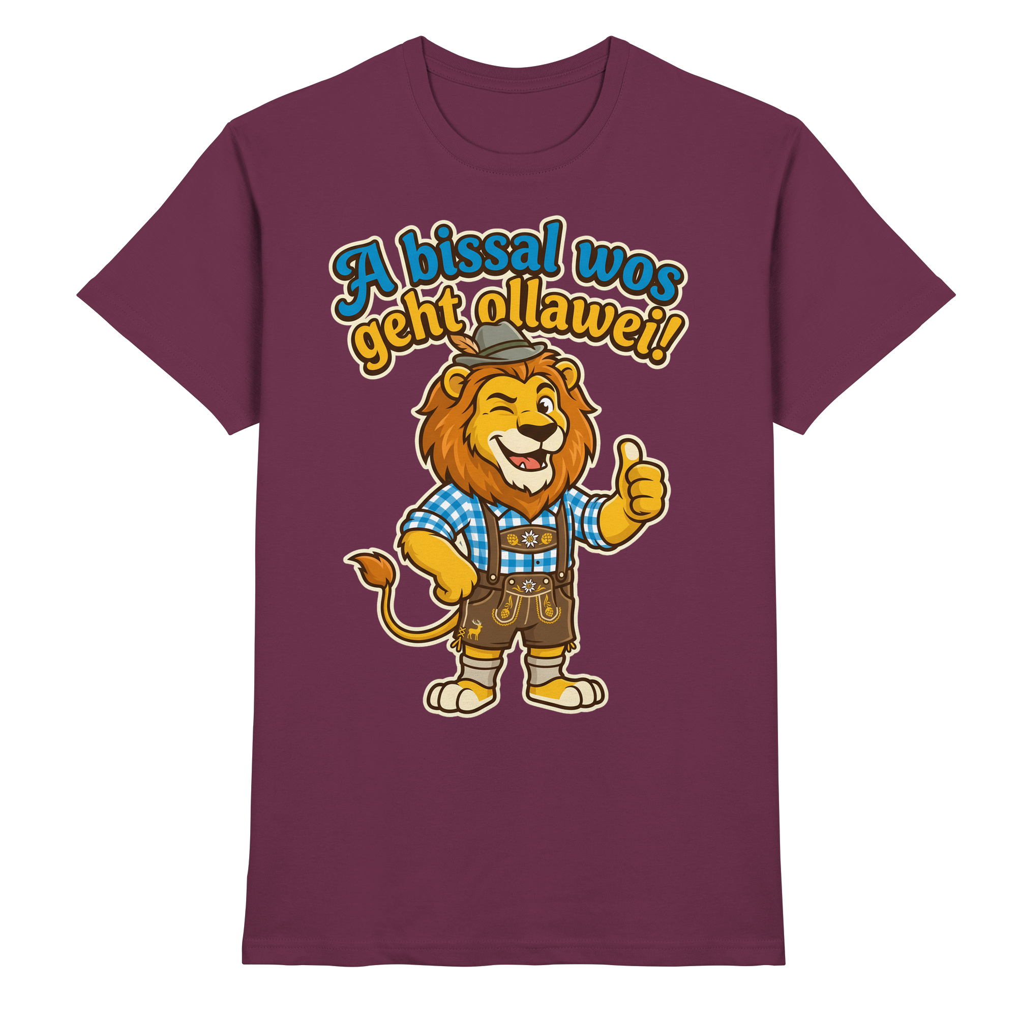 A BISSAL WOS GEHT OLLAWEI! - Premium Shirt